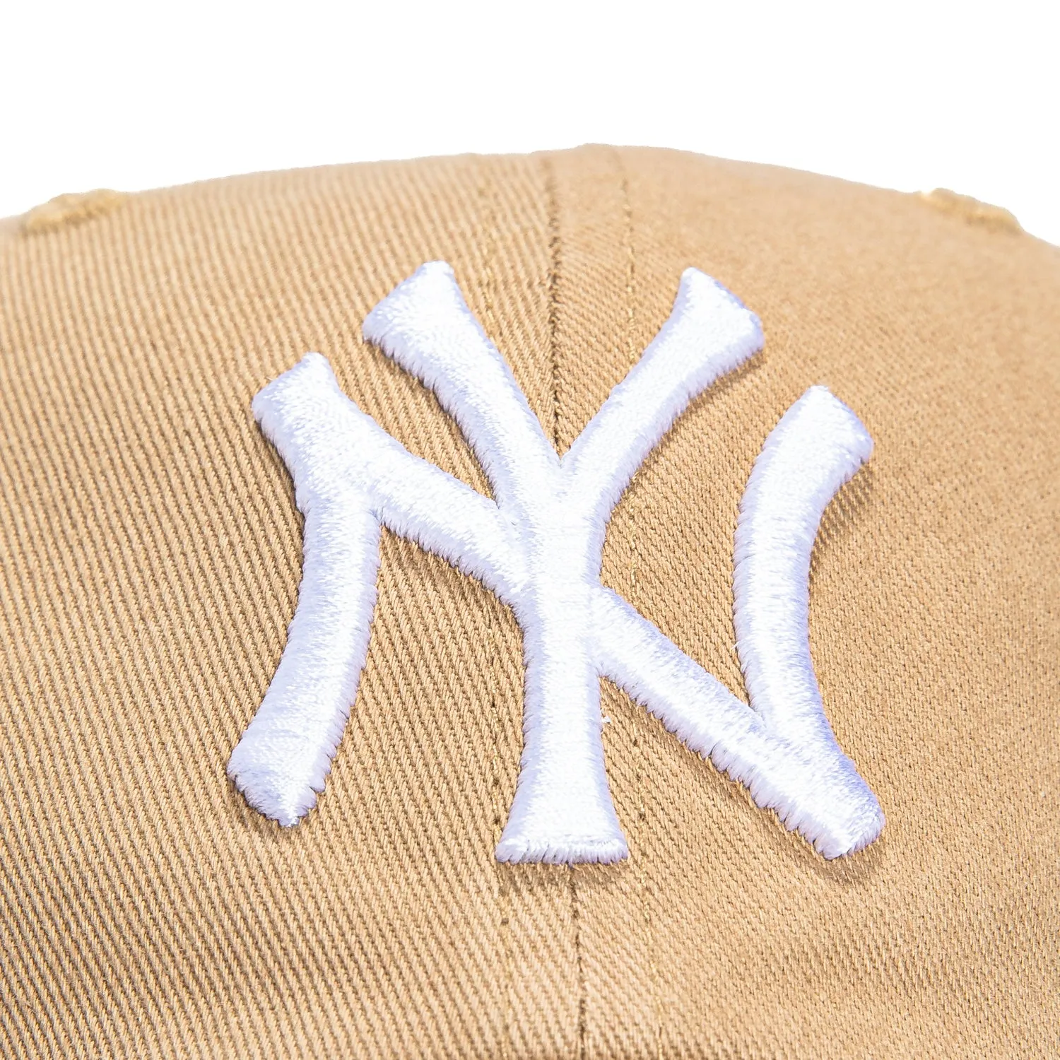 47 Brand Cleanup New York Yankees Adjustable Hat - Khaki, White sold by Hat Club product image thumbnail 3
