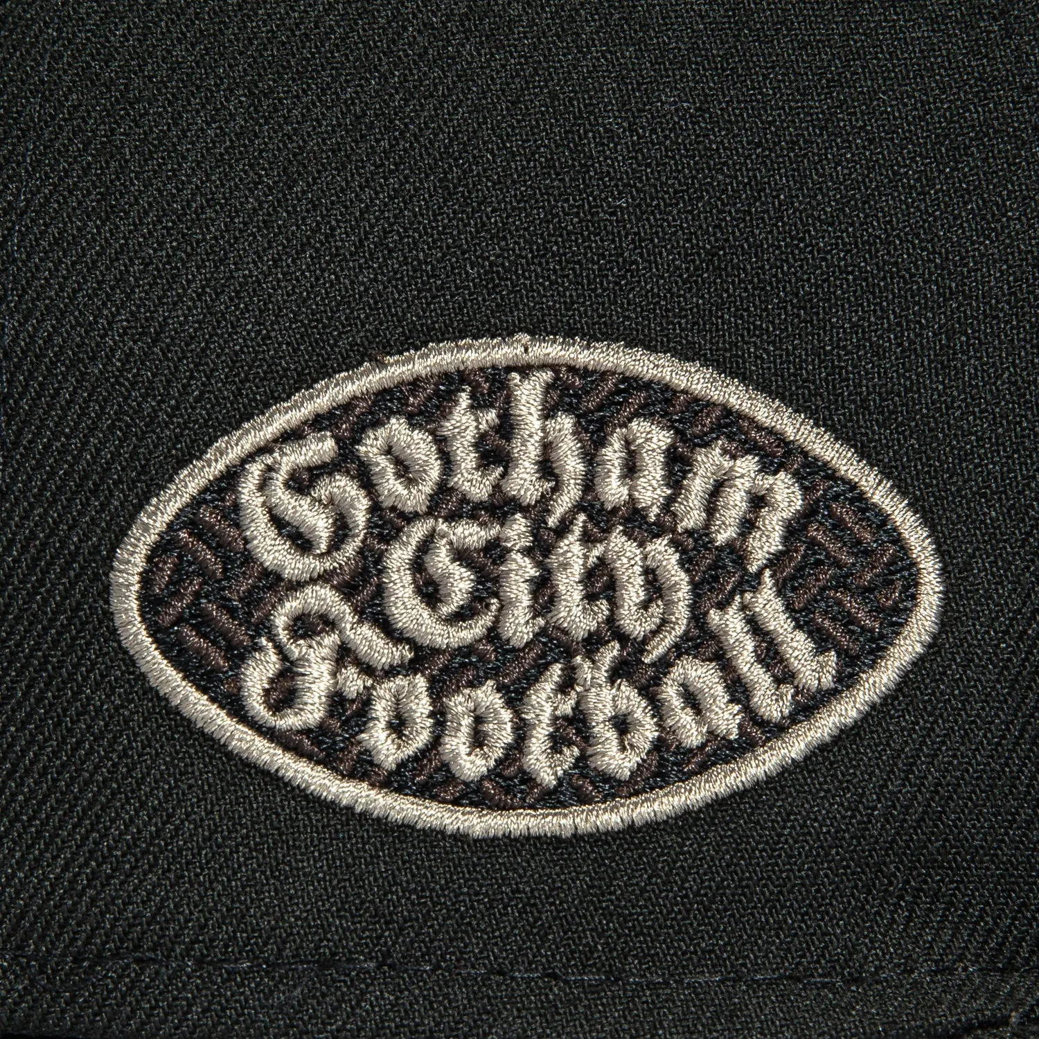 New Era 59Fifty Rivalry New York Jets Gotham City Football Patch Alternate Hat - Black, Metallic Silver sold by Hat Club product image thumbnail 5