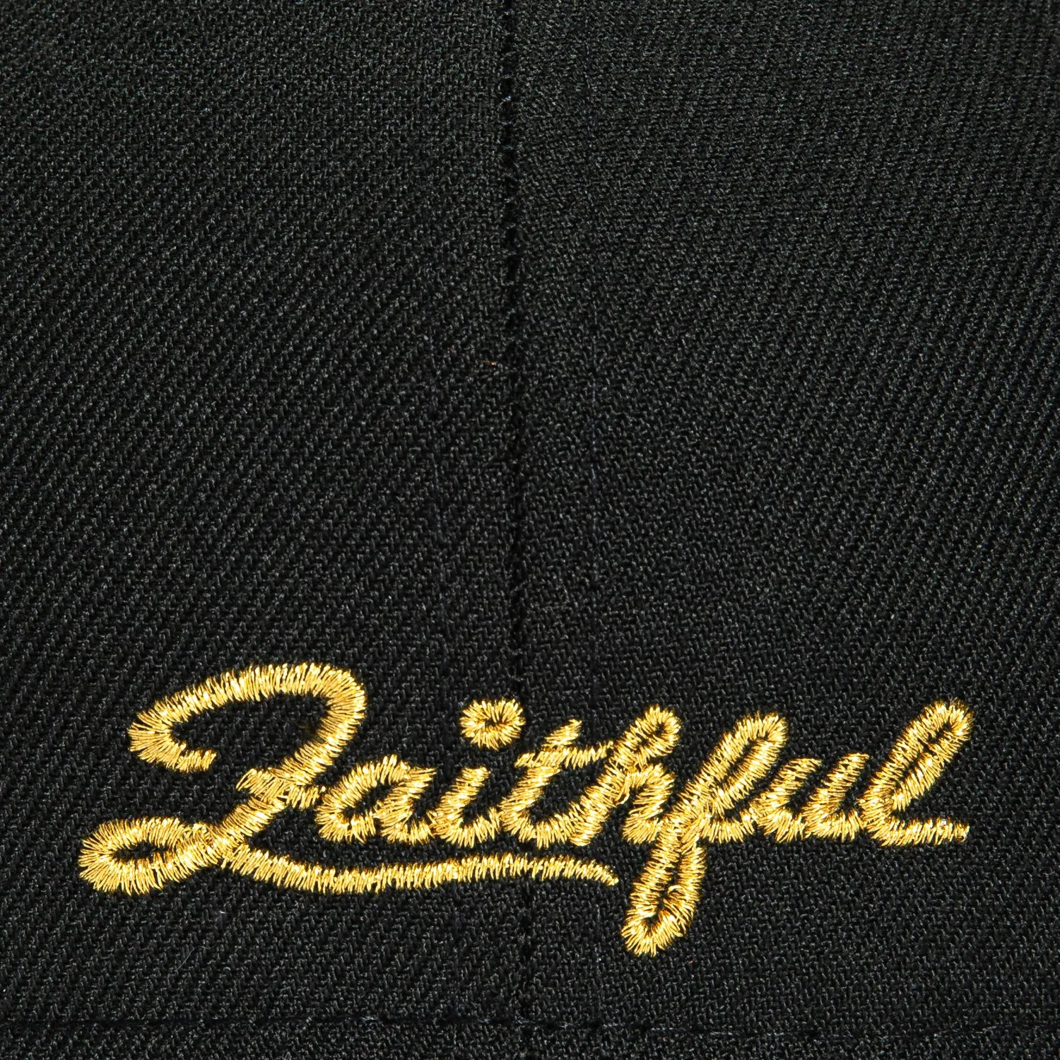 New Era 59Fifty Rivalry San Francisco 49ers SF Hat - Black, Red, Metallic Gold sold by Hat Club product image thumbnail 5