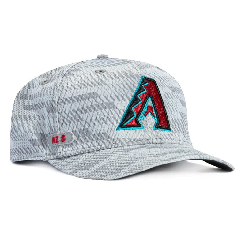 New Era 9Seventy 2025 Clubhouse Arizona Diamondbacks Stretch-Snapback Hat - Grey made by New Era