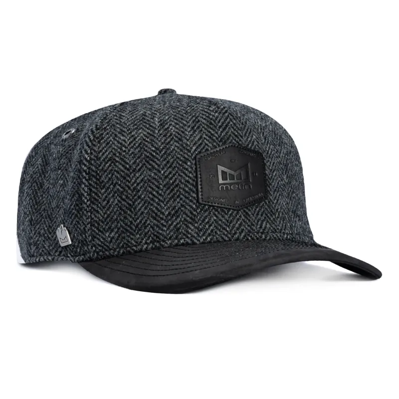 Melin Thermal Odysea Scout Snapback Hat - Heather, Black made by Hat Club