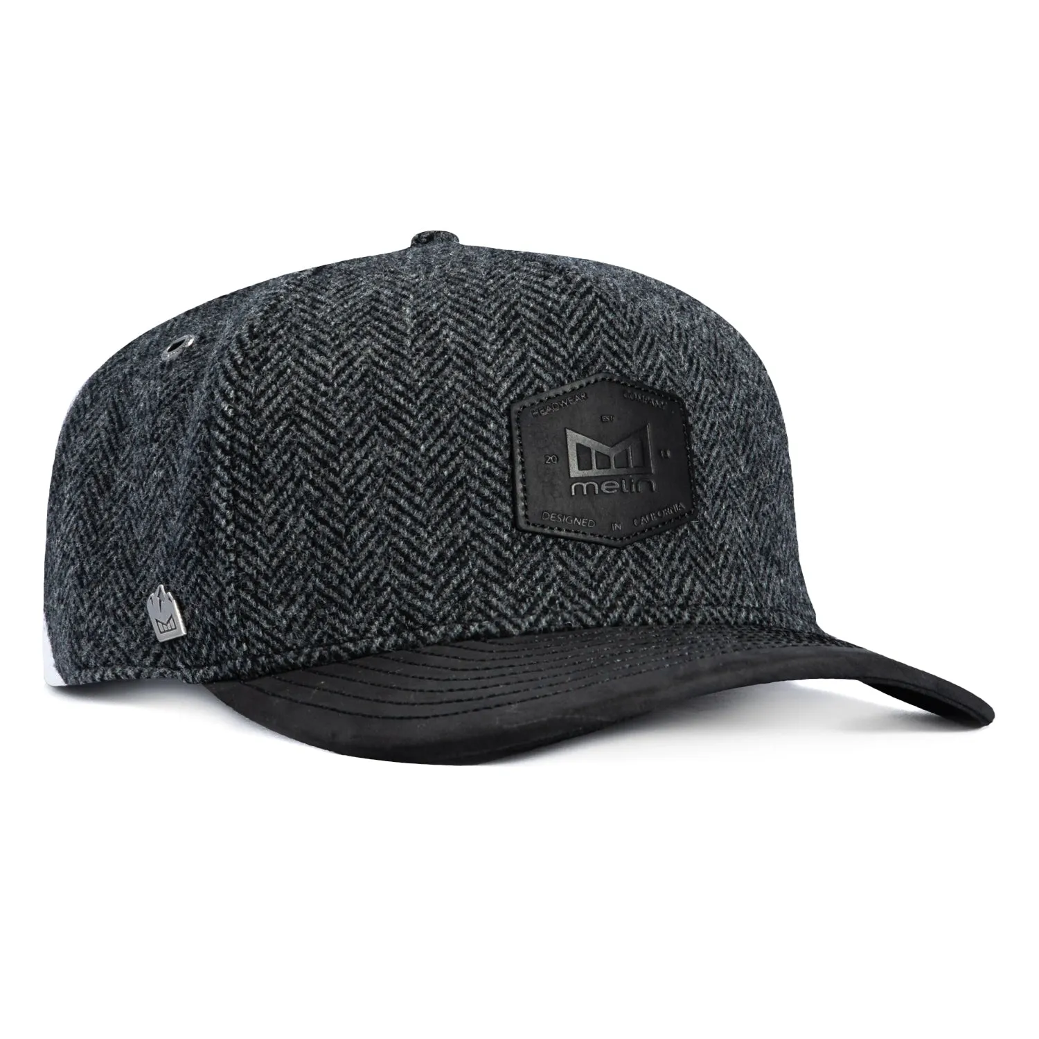 Melin Thermal Odysea Scout Snapback Hat - Heather, Black sold by Hat Club
