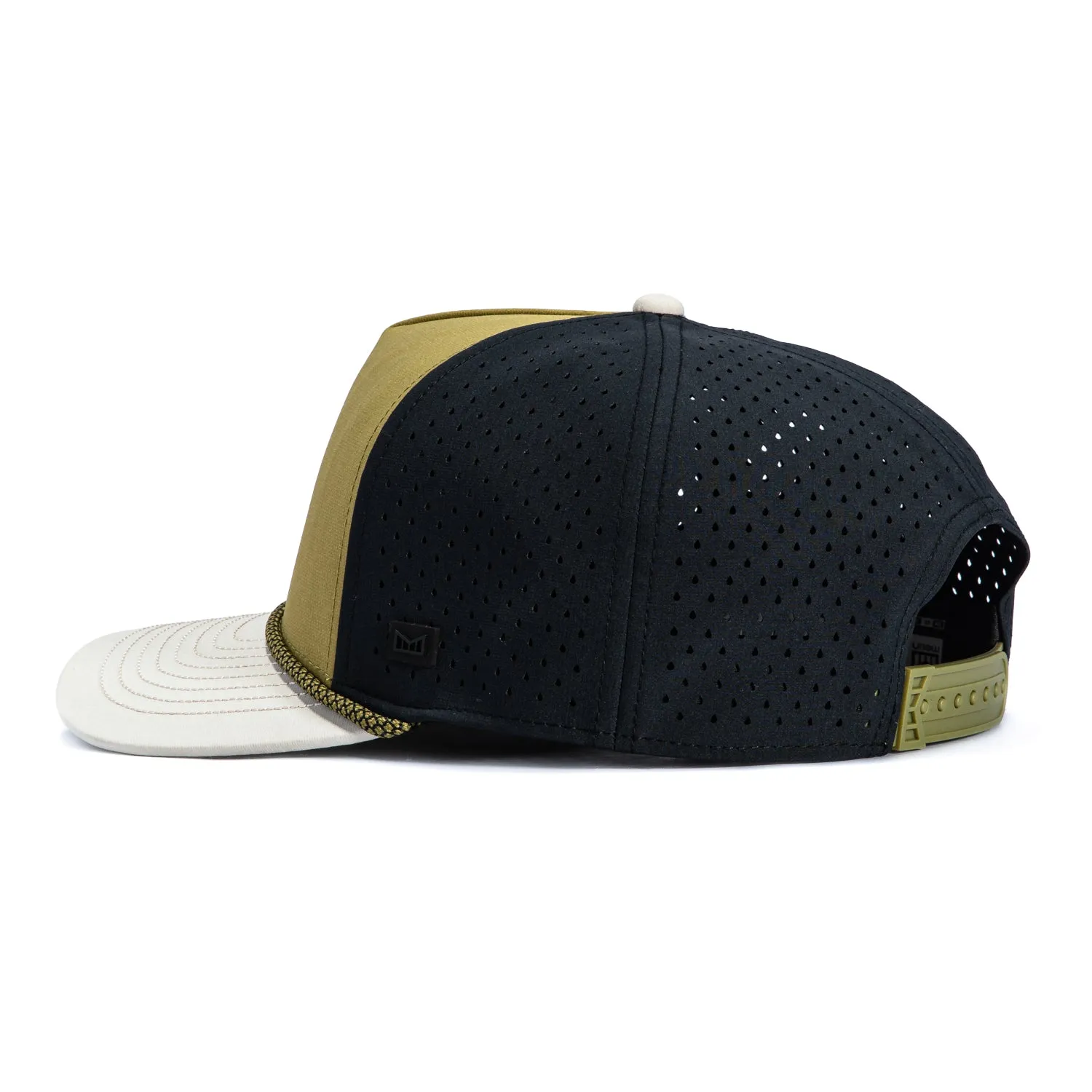 Melin Odysea Hydro Rope Bulls Icon Snapback Hat - Olive, Black sold by Hat Club product image thumbnail 2