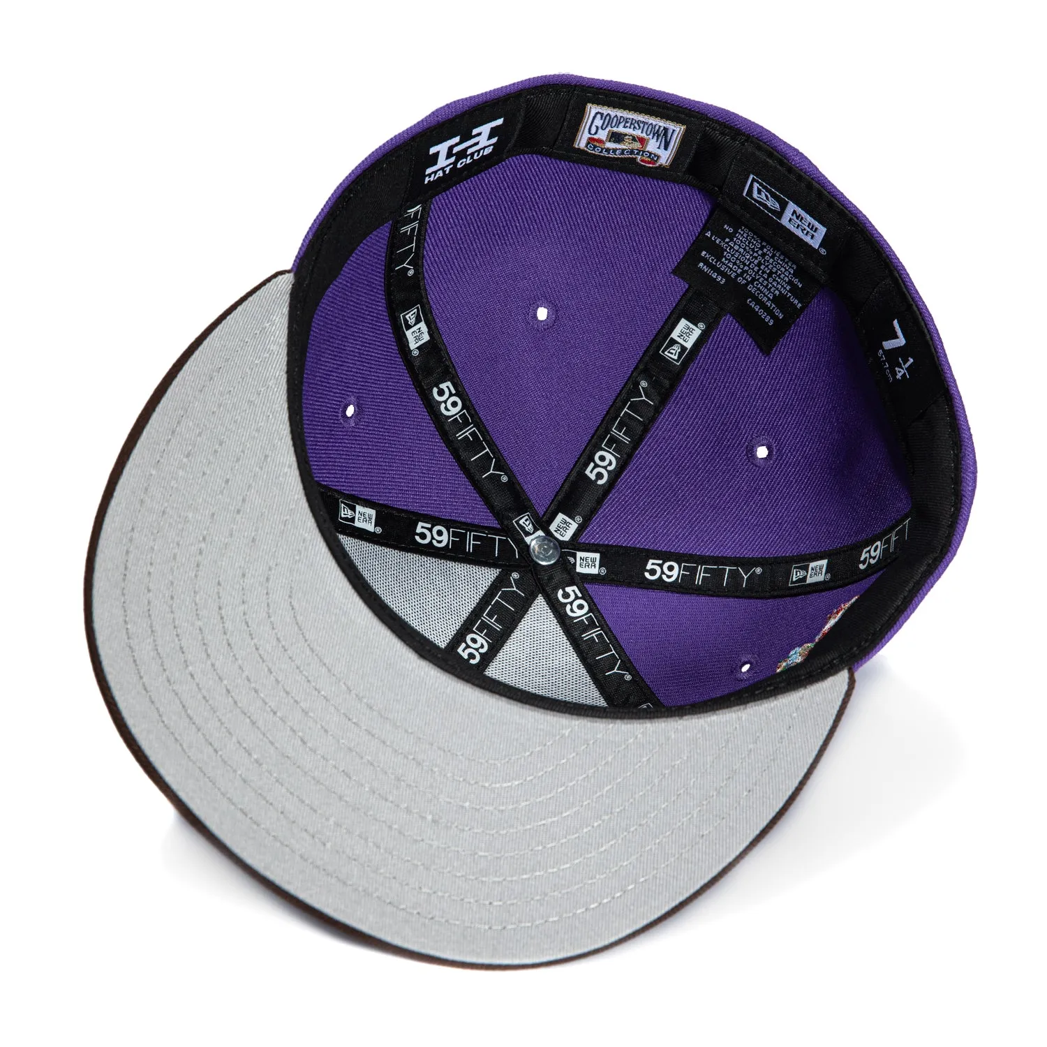 New Era 59Fifty Houston Astros 2011 All Star Game Patch 2000 Alternate Hat - Purple, Brown sold by Hat Club product image thumbnail 2