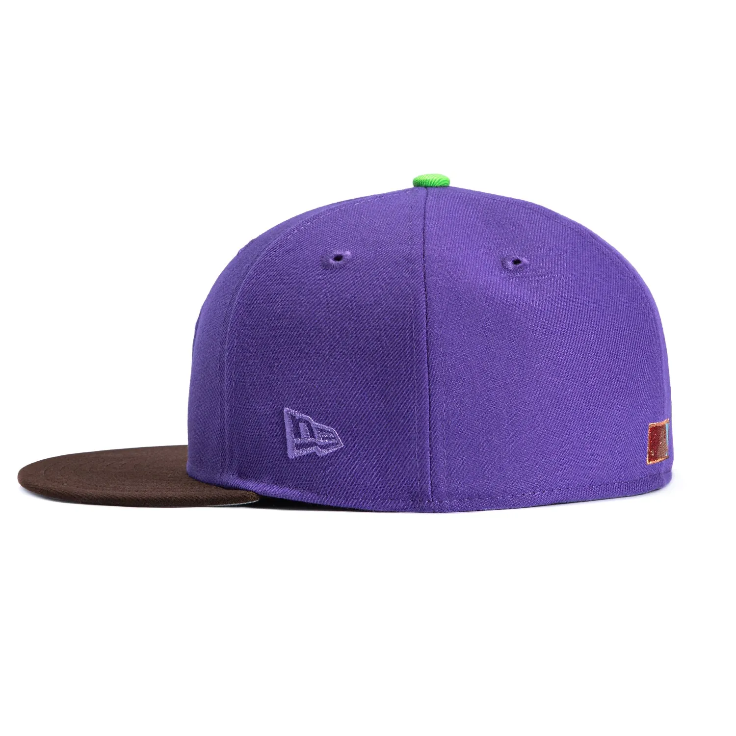 New Era 59Fifty Houston Astros 2011 All Star Game Patch 2000 Alternate Hat - Purple, Brown sold by Hat Club product image thumbnail 3