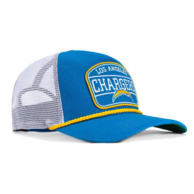 47 Brand Hitch Los Angeles Chargers Snapback Hat - Light Blue made by 47