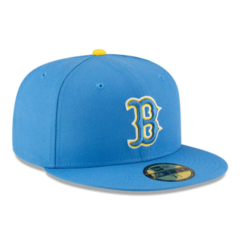 New Era 59Fifty Authentic Collection Boston Red Sox Alternate 2 Hat - Light Blue sold by Hat Club