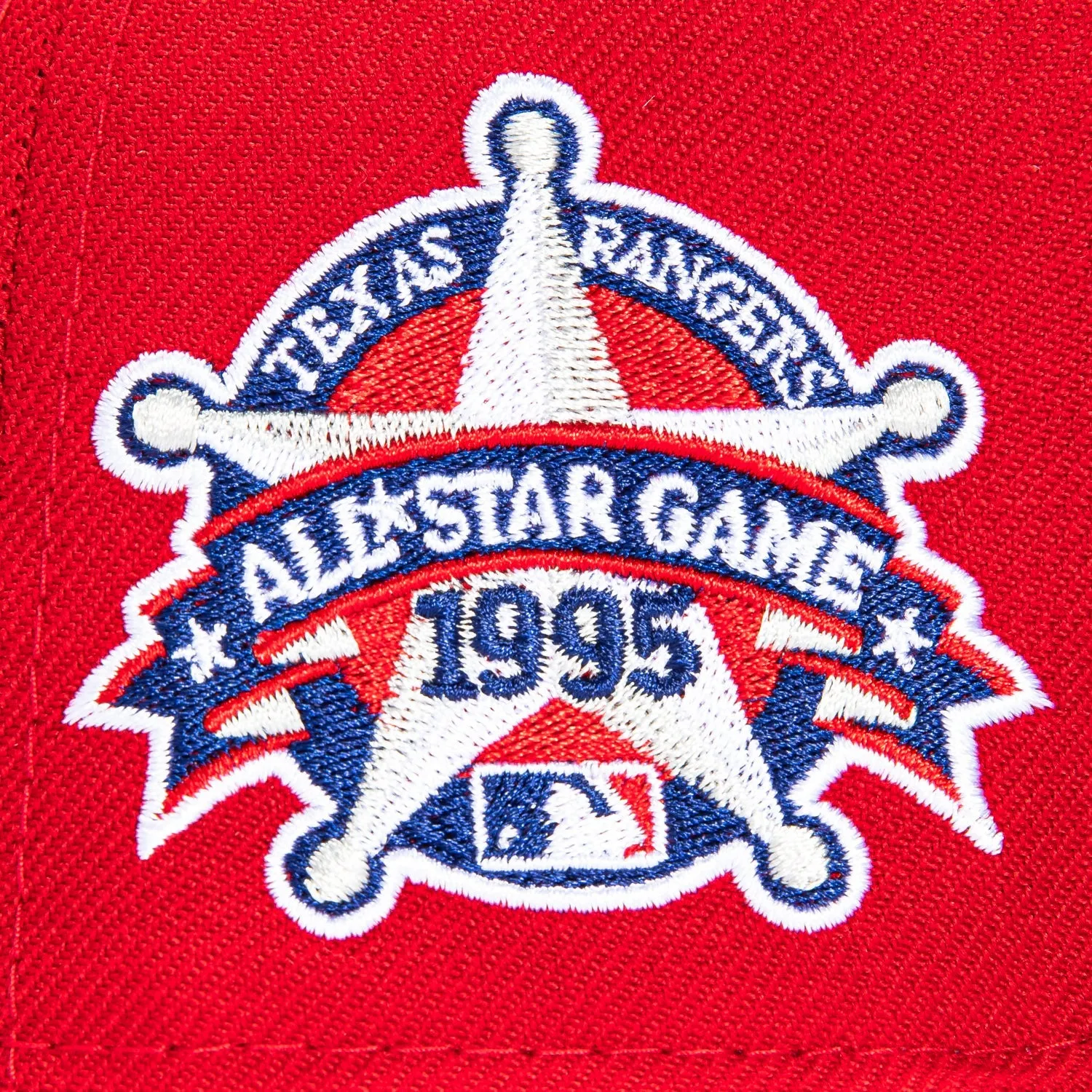 New Era 59Fifty Texas Rangers 1995 All Star Game Patch Hat - Red sold by Hat Club product image thumbnail 5