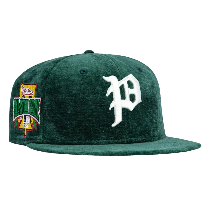New Era 59Fifty Holiday Party Philadelphia Phillies 1996 All Star Game Patch Hat - Green sold by Hat Club