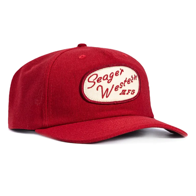Seager Garland Snapback Hat - Cardinal sold by Hat Club