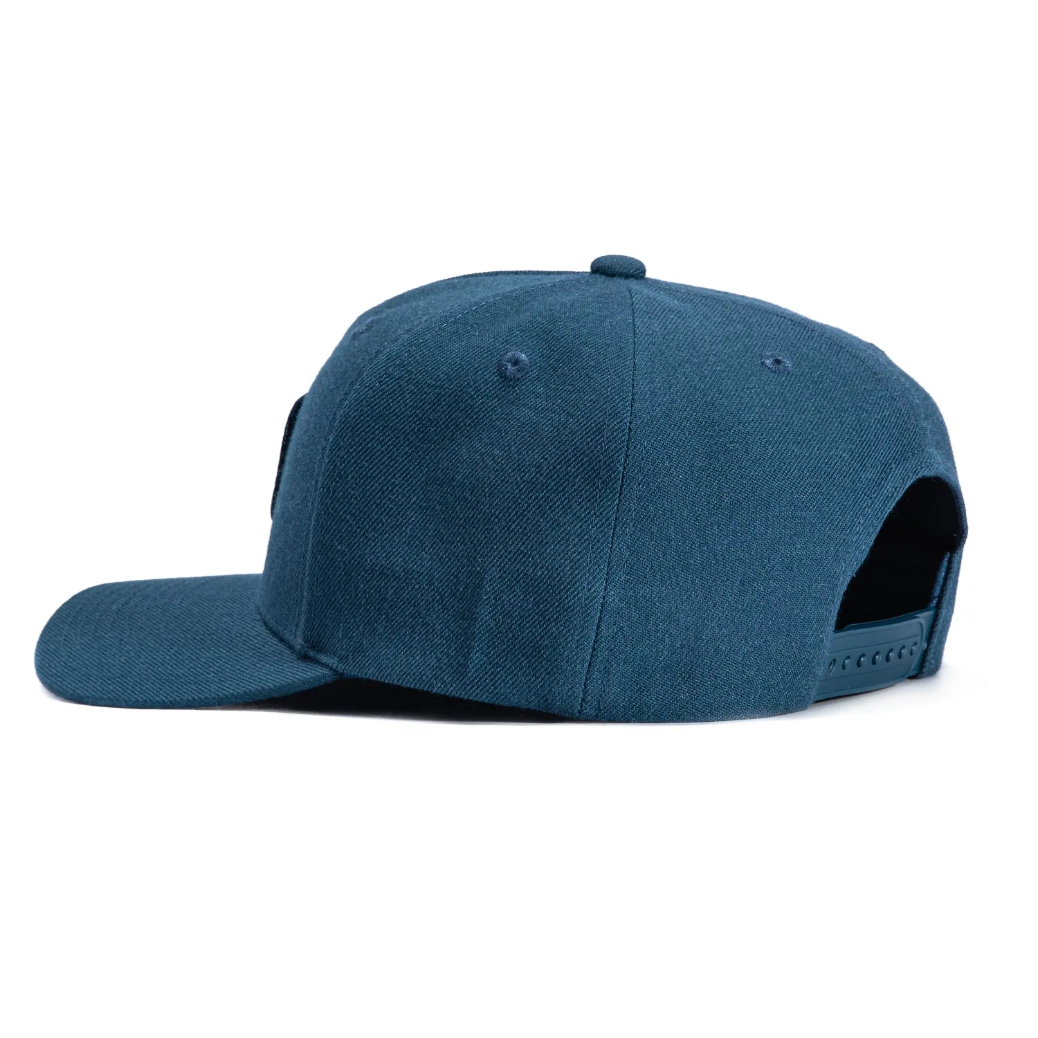 Brixton Linwood Snapback Hat - Navy sold by Hat Club product image thumbnail 2