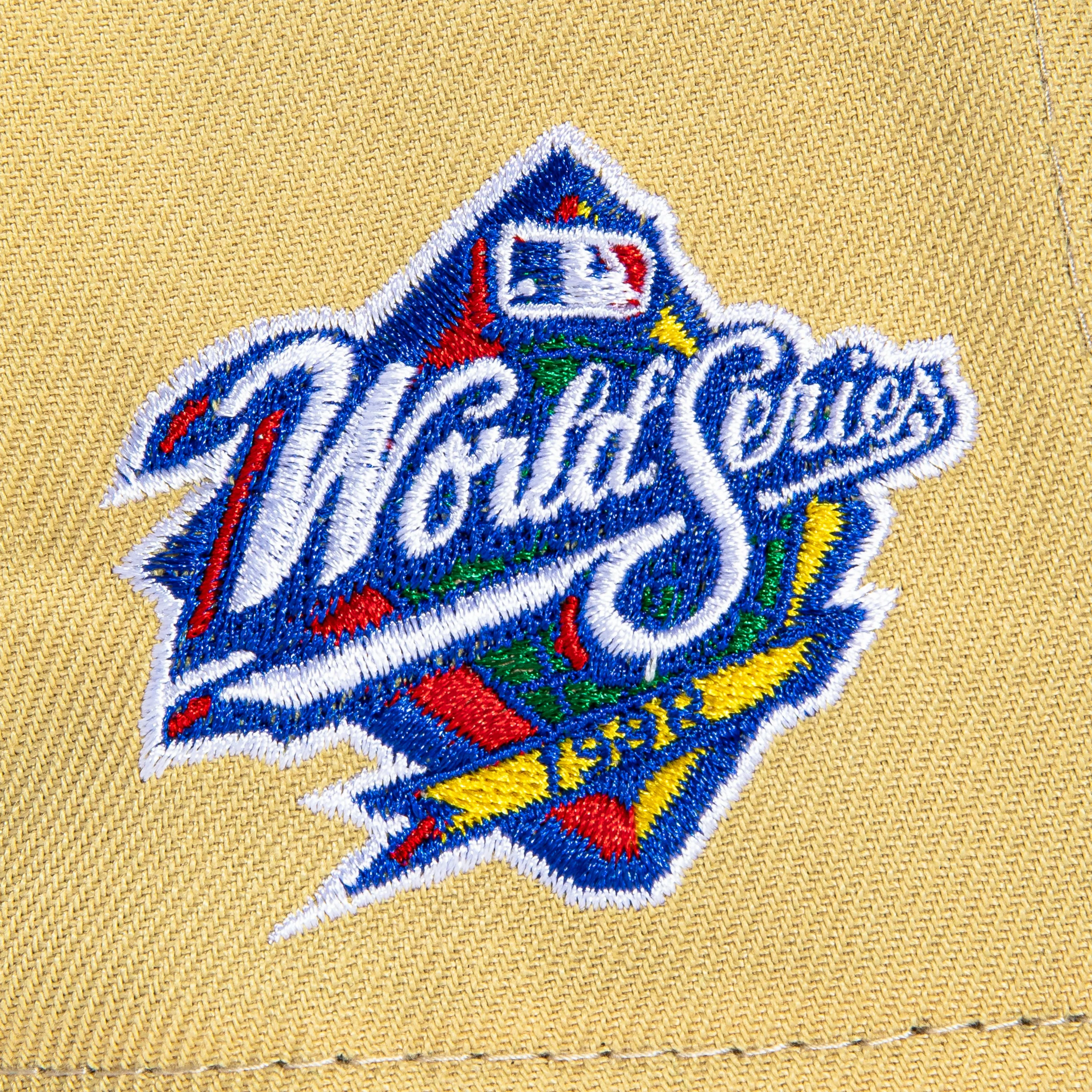 New Era 9Forty A-Frame New York Yankees 1998 World Series Patch Snapback Hat - Tan, Black sold by Hat Club product image thumbnail 4