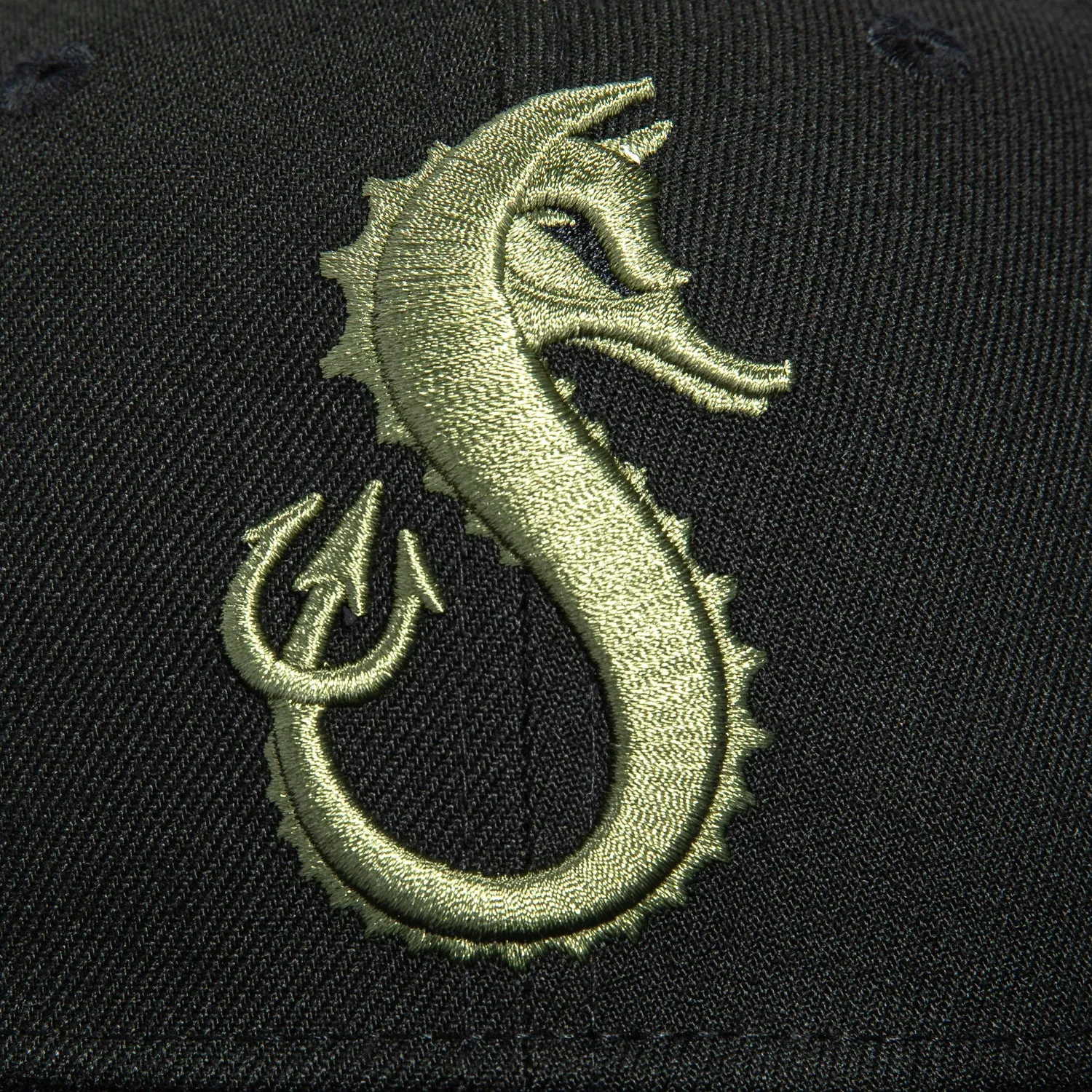 New Era 59Fifty Hillside Goods Seadevils Hat - Black, Olive sold by Hat Club product image thumbnail 4