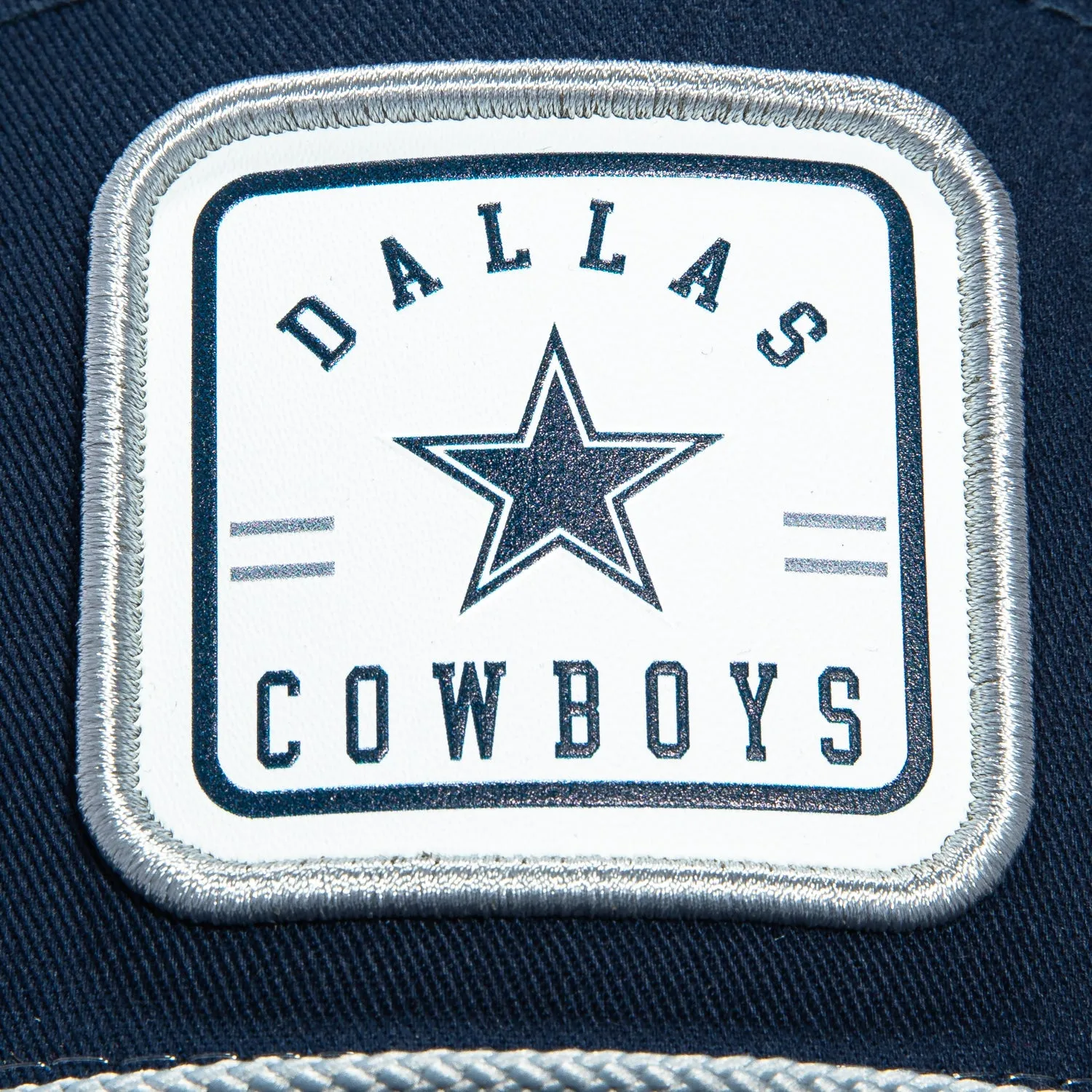 New Era 9Seventy Dallas Cowboys Rope Trucker Stretch Snapback Hat - Navy, White sold by Hat Club product image thumbnail 3