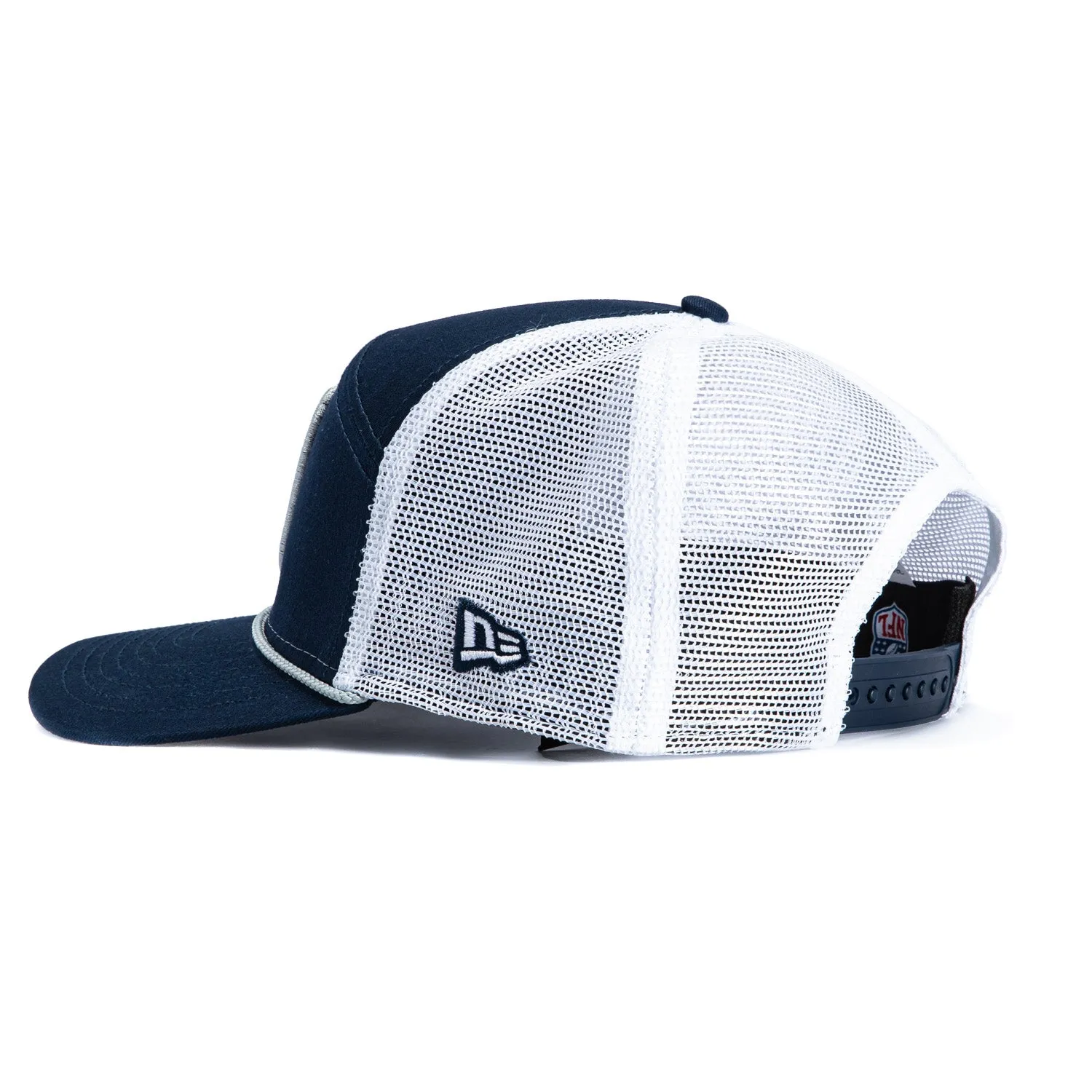 New Era 9Seventy Dallas Cowboys Rope Trucker Stretch Snapback Hat - Navy, White sold by Hat Club product image thumbnail 2
