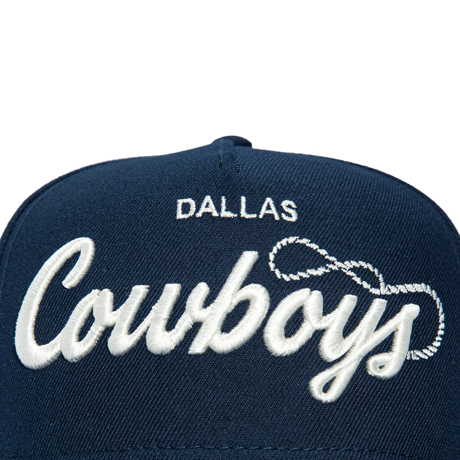New Era 9Fifty A-Frame Local Play Dallas Cowboys Logo Patch Snapback Hat - Navy sold by Hat Club product image thumbnail 3
