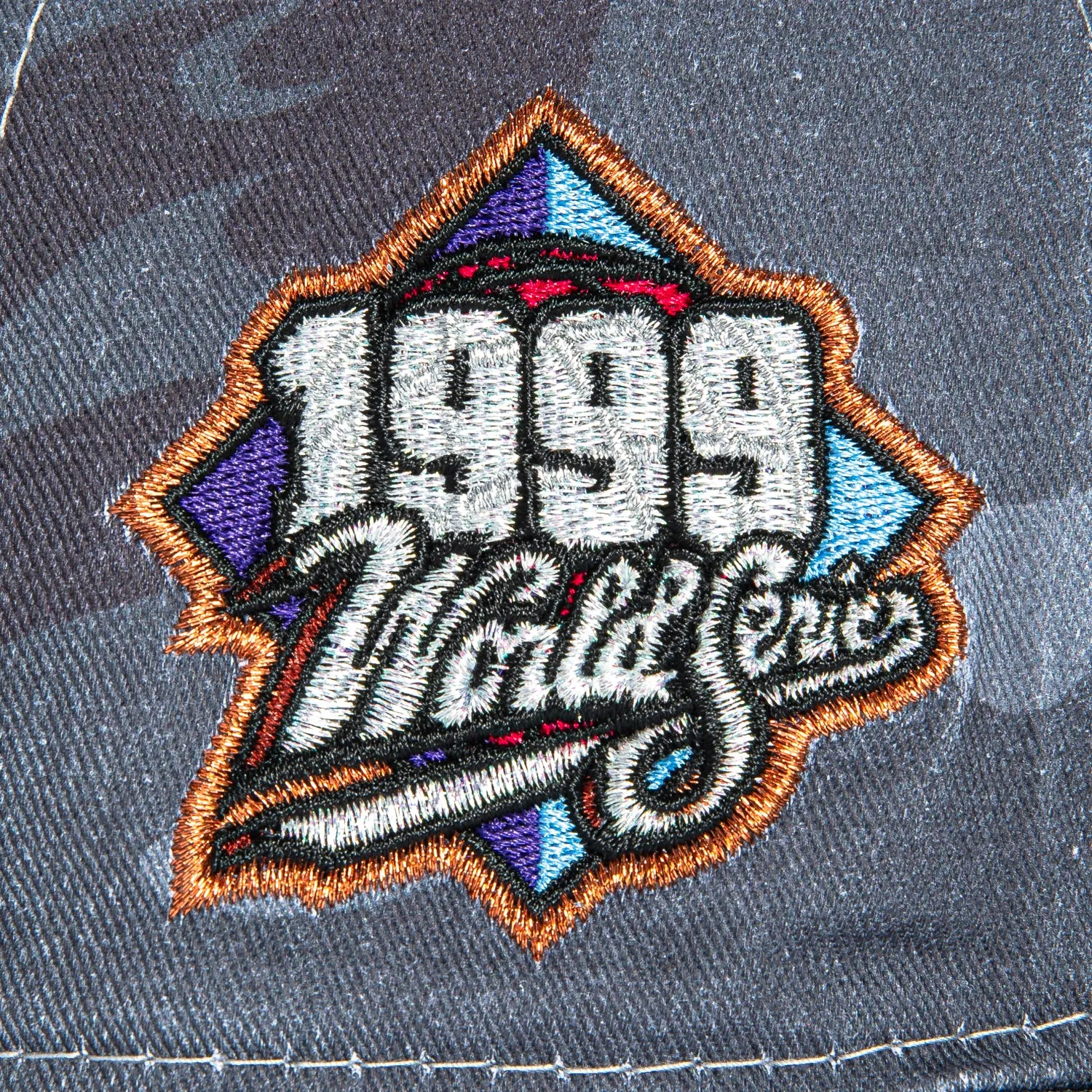 New Era 59Fifty New York Yankees 1999 World Series Patch Hat - Camo Grey, Camo Black sold by Hat Club product image thumbnail 5