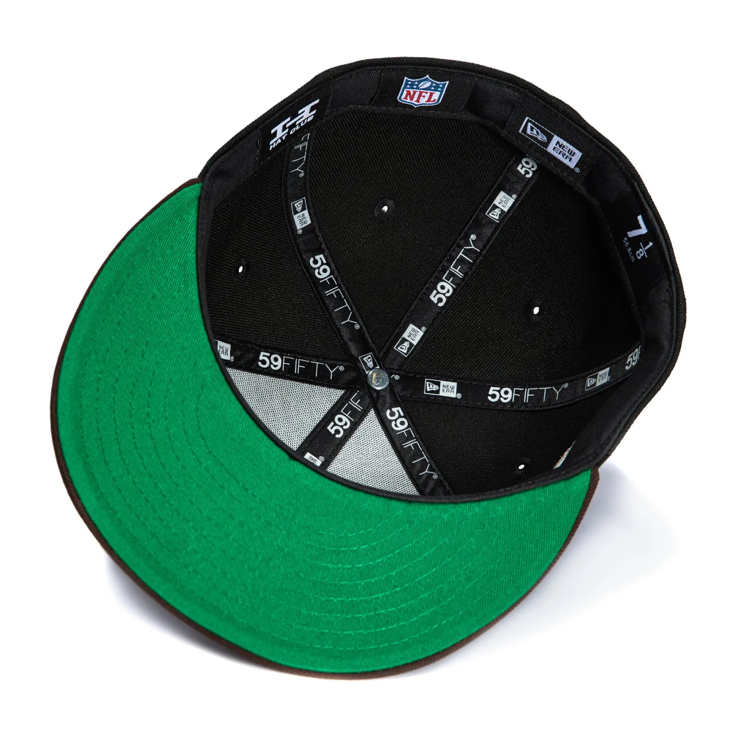 New Era 59Fifty San Francisco 49ers 1995 Super Bowl Champions Patch Word Hat - Black, Brown sold by Hat Club product image thumbnail 2