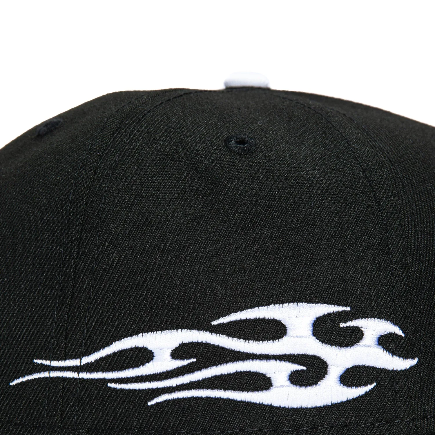 New Era 9Forty A-Frame Los Angeles Dodgers Tribal Tattoo Stitching Patch Snapback Hat - Black, White sold by Hat Club product image thumbnail 4