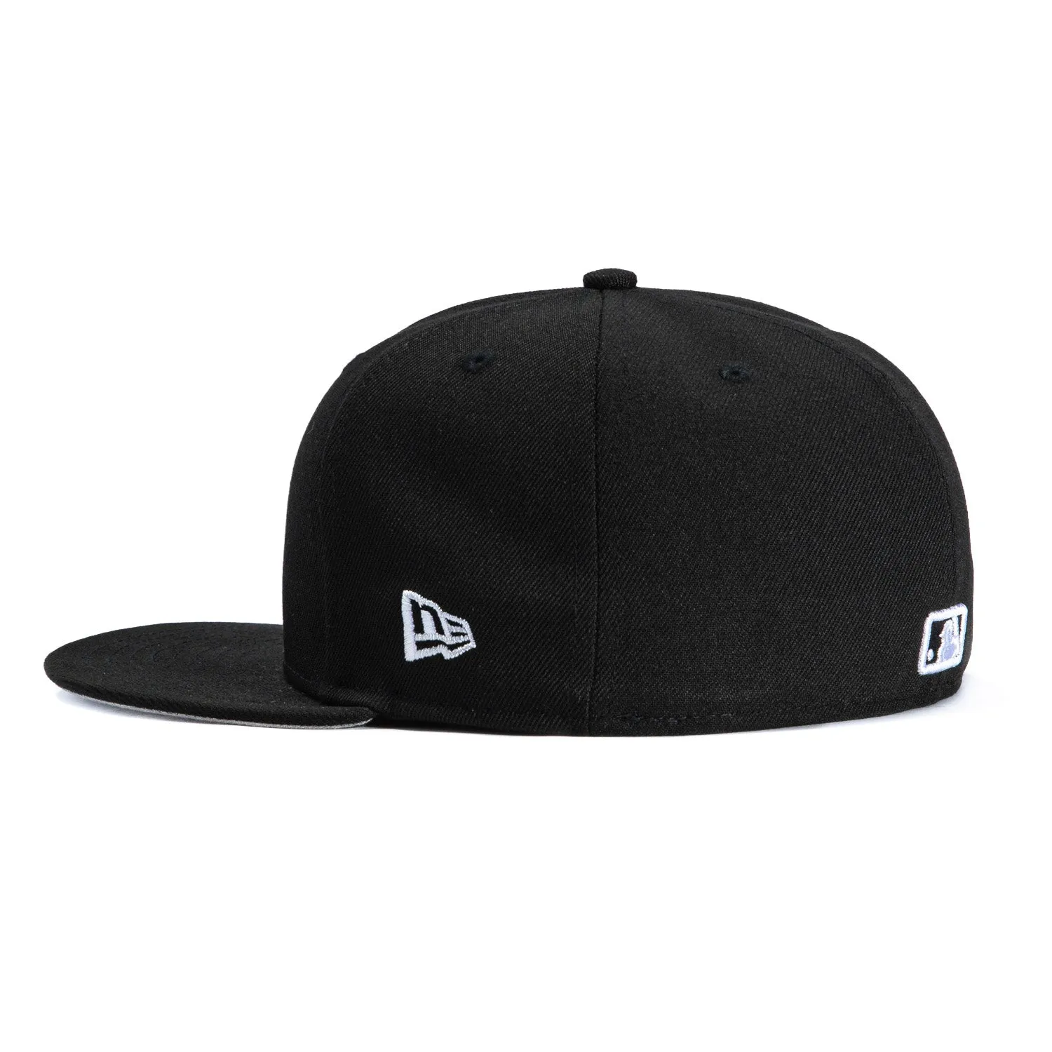 New Era 59Fifty Los Angeles Dodgers 2025 World Series Champions Patch Hat - Black, White sold by Hat Club product image thumbnail 3