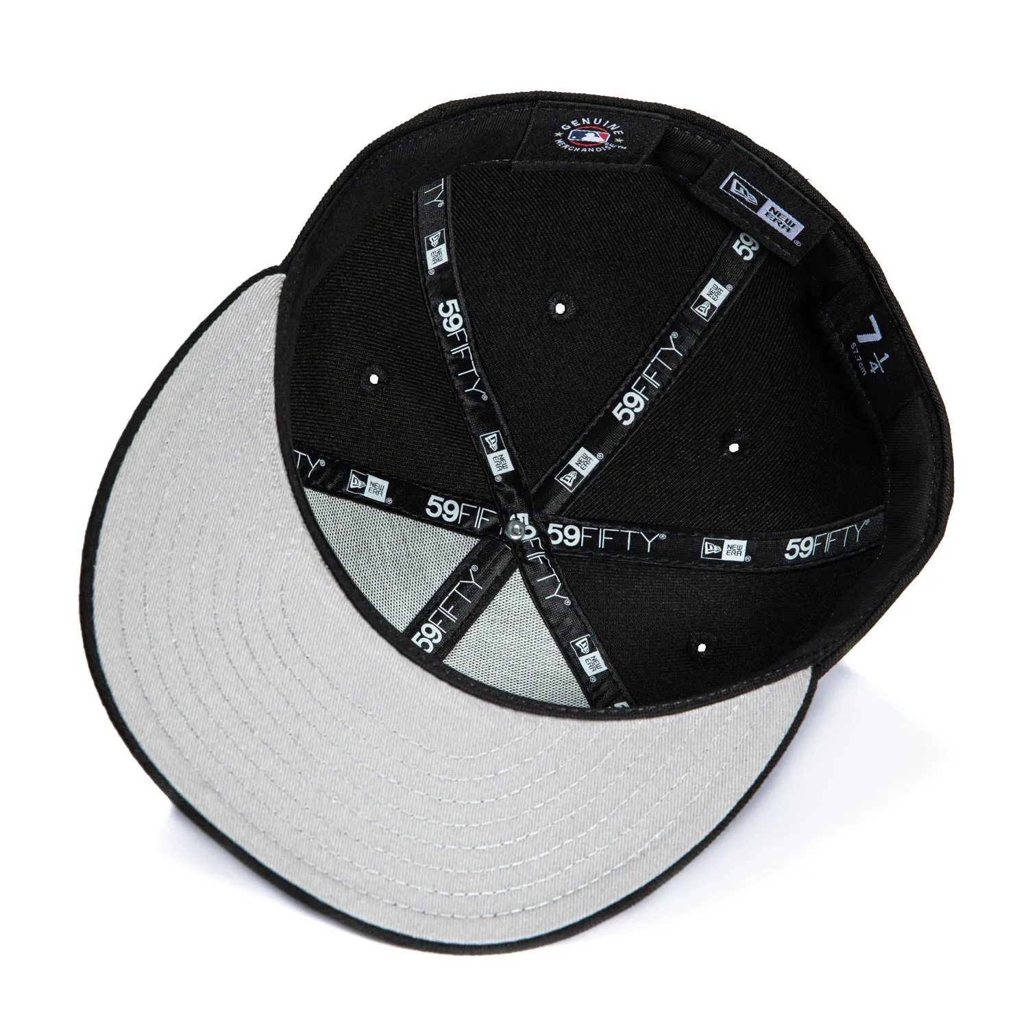 New Era 59Fifty Los Angeles Dodgers 2025 World Series Champions Patch Hat - Black, White sold by Hat Club product image thumbnail 2