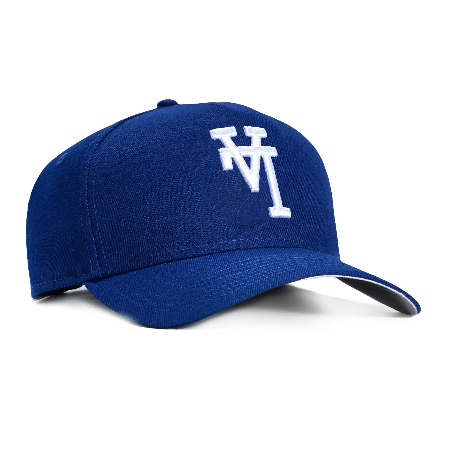 New Era 9Forty A-Frame Los Angeles Dodgers Upside Down Snapback Hat - Royal sold by Hat Club