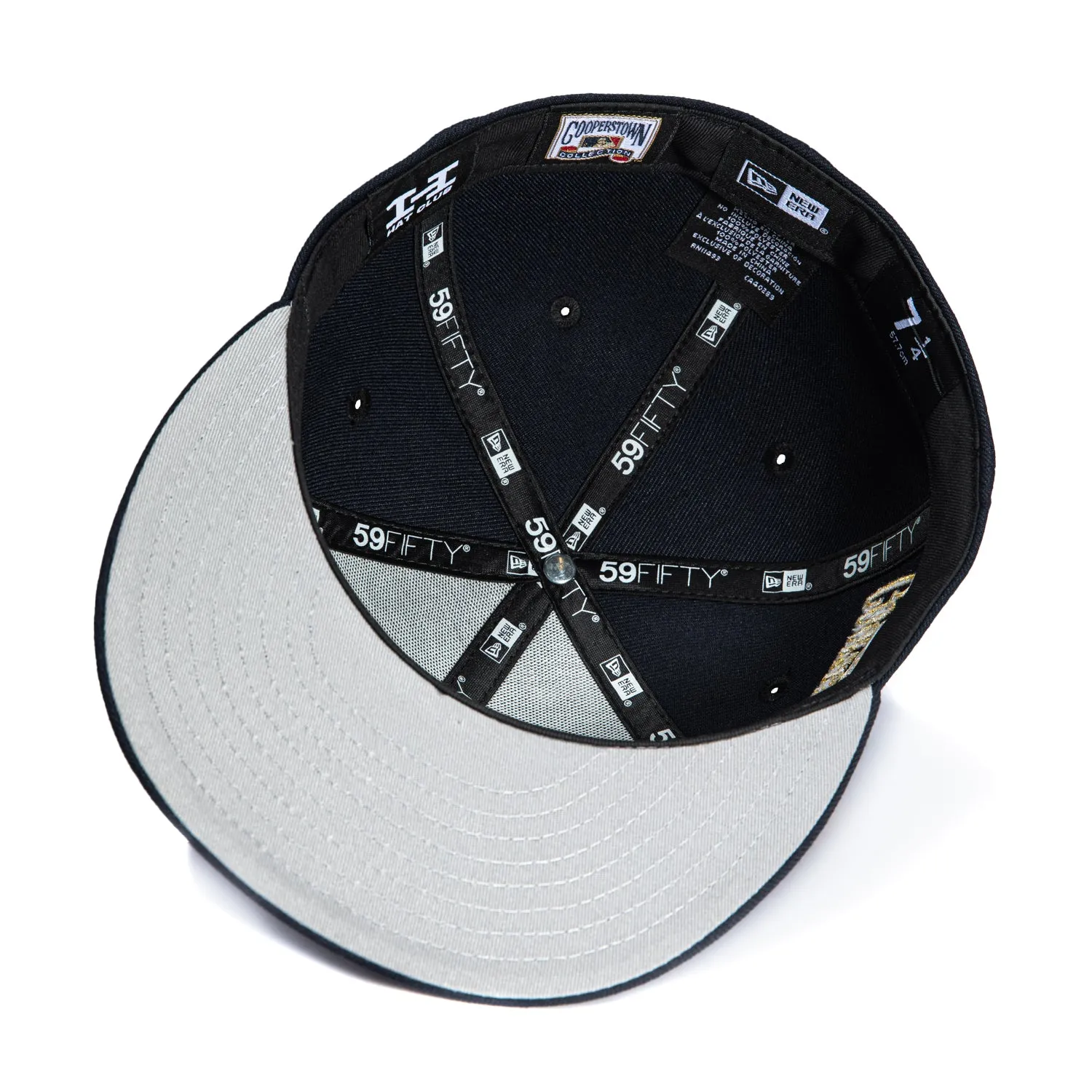 New Era 59Fifty Seattle Mariners Gold Cooperstown Collection Patch Hat - Navy sold by Hat Club product image thumbnail 2