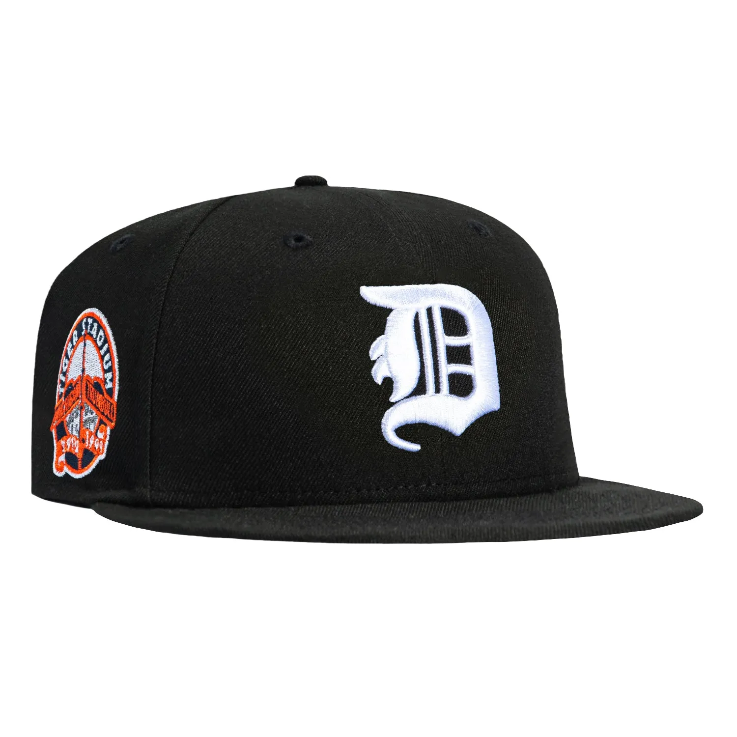 New Era 59Fifty Detroit Tigers Stadium Patch 1912 Hat - Black, White sold by Hat Club
