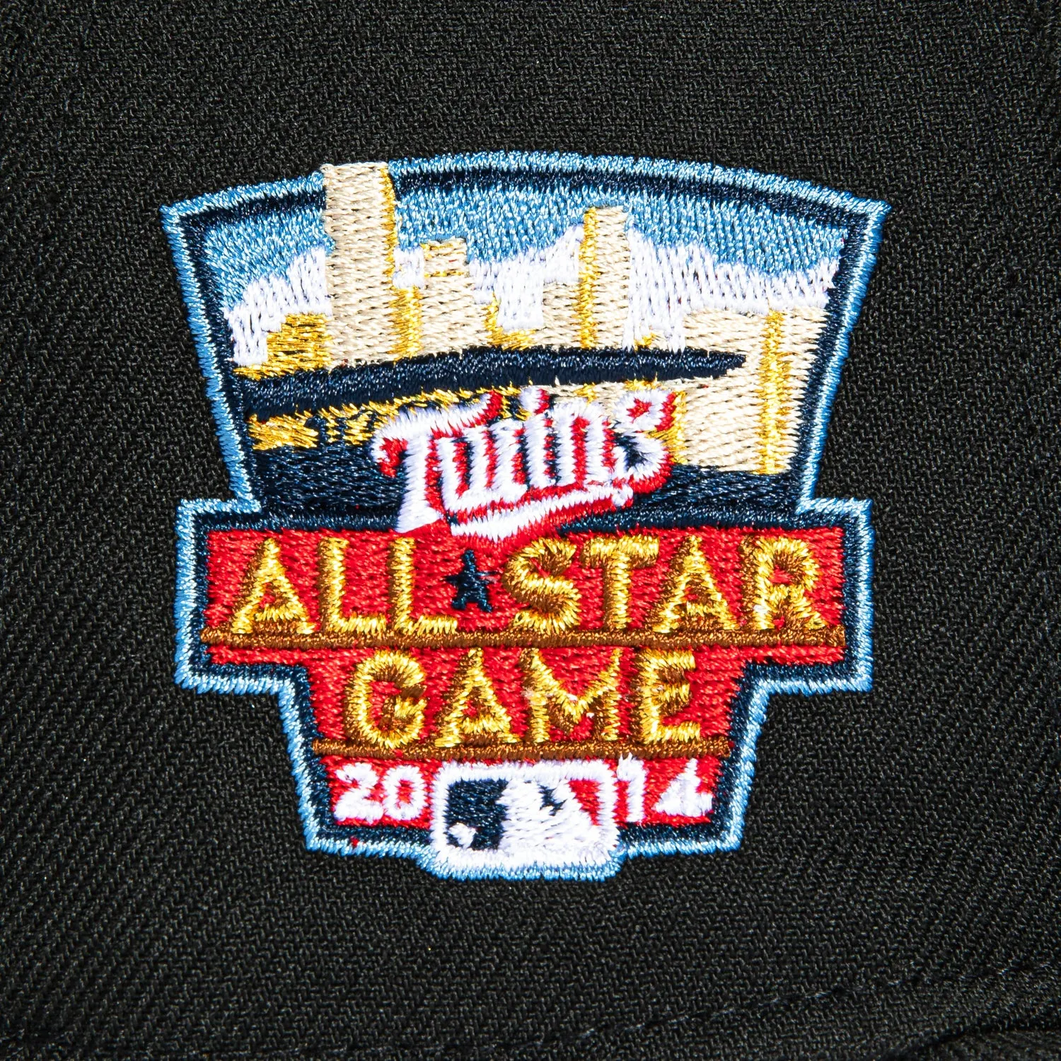New Era 59Fifty Minnesota Twins 2014 All Star Game Patch Hat - Black, White sold by Hat Club product image thumbnail 5