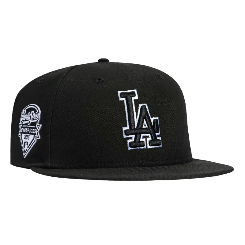5950 DODGERS D WSC25 BLK/BLK/WHT sold by Hat Club
