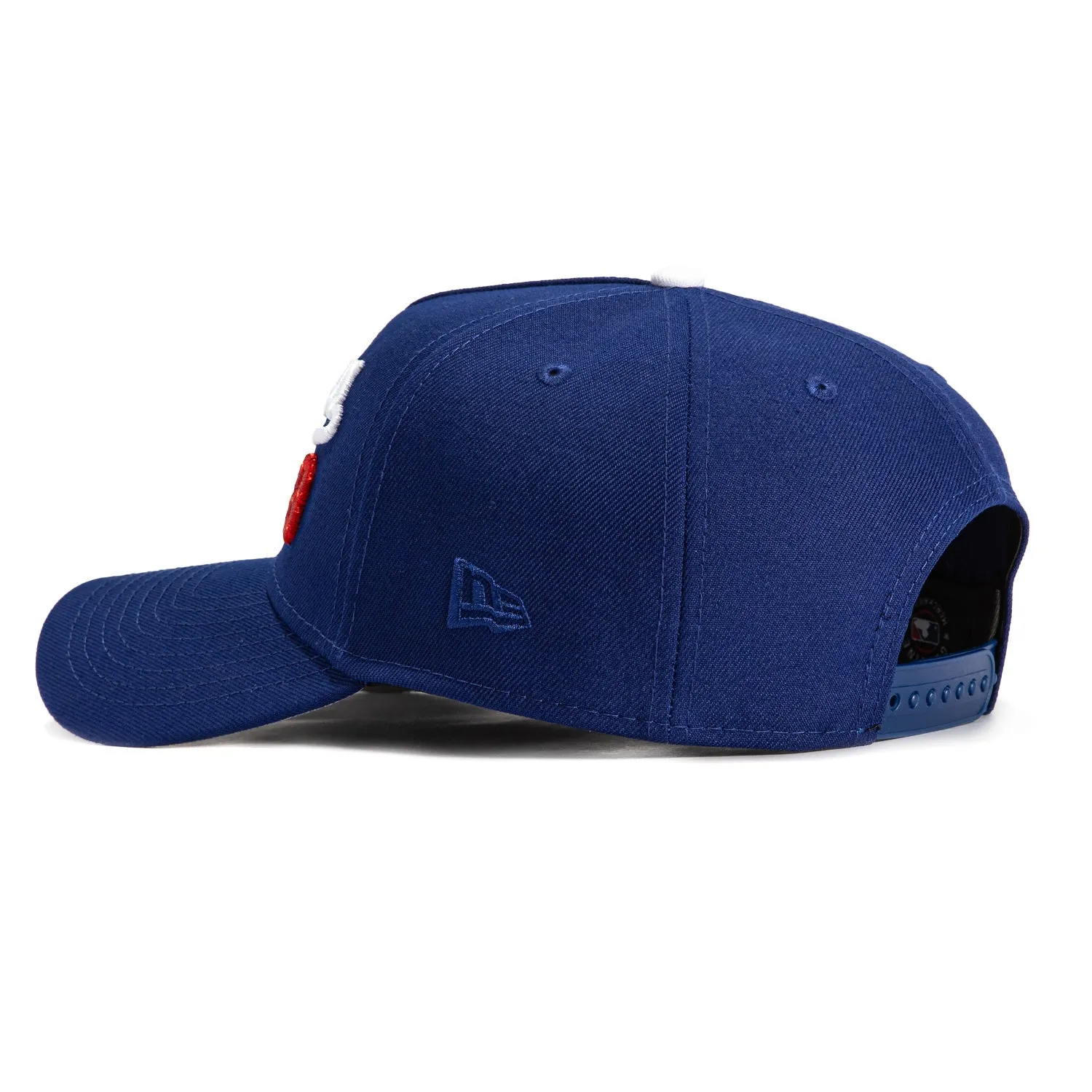 New Era 9Forty A-Frame Los Angeles Dodgers Script 8 Snapback Hat - Royal sold by Hat Club product image thumbnail 2