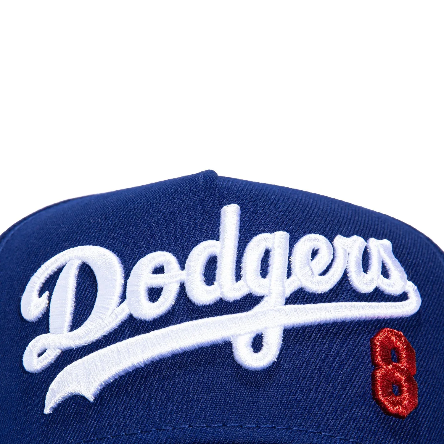New Era 9Forty A-Frame Los Angeles Dodgers Script 8 Snapback Hat - Royal sold by Hat Club product image thumbnail 3
