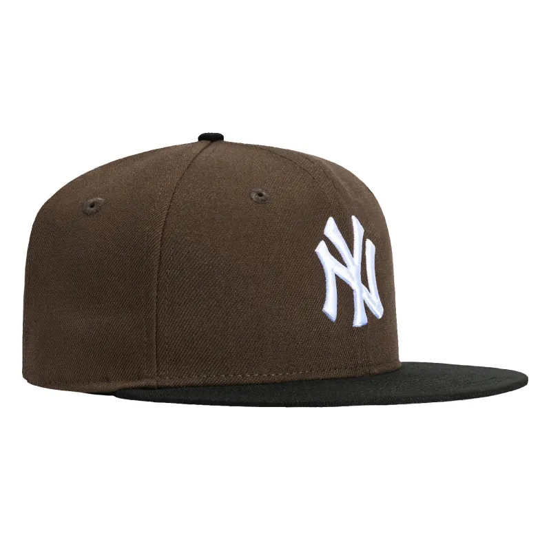 New Era 59Fifty New York Yankees Hat - Brown, Black sold by Hat Club