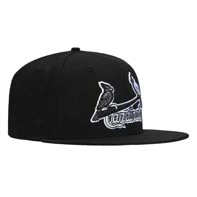 New Era 59Fifty St. Louis Cardinals Jersey Hat - Black, Grey sold by Hat Club