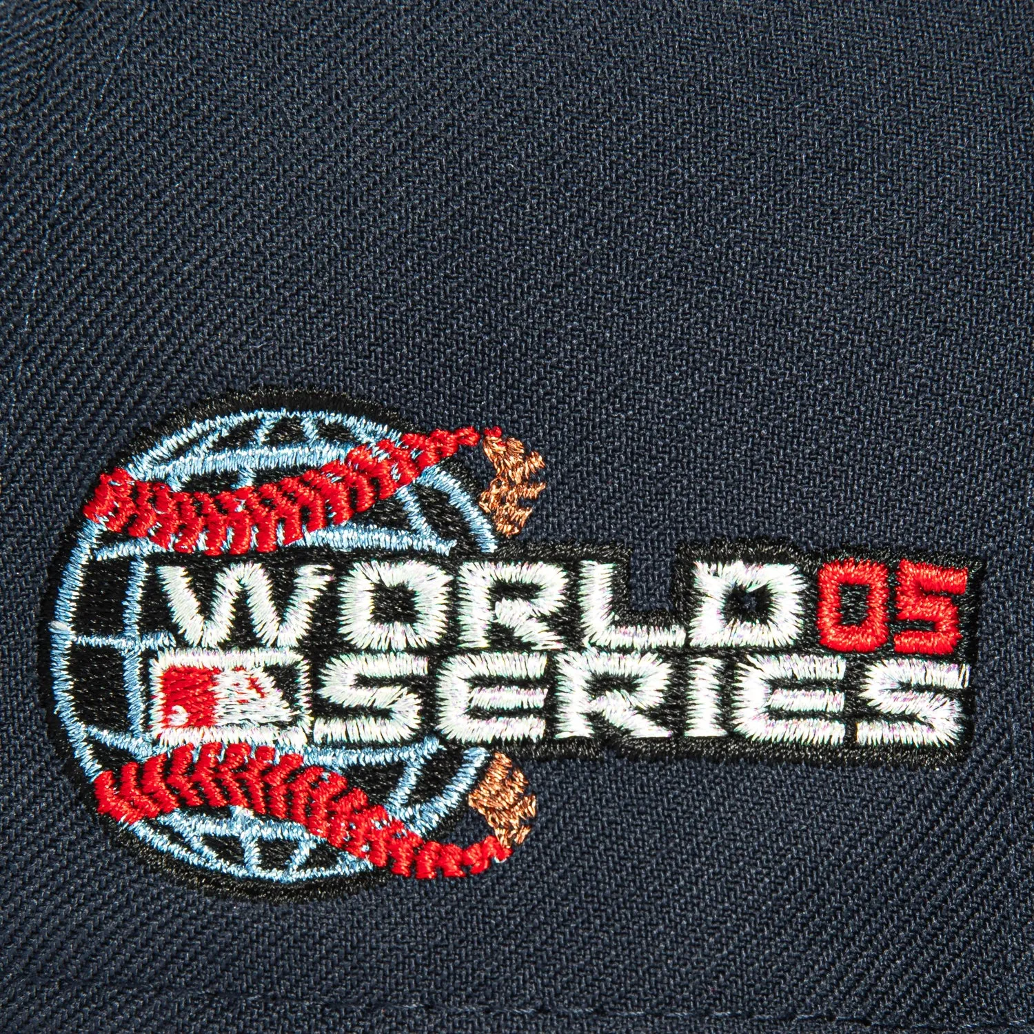 New Era 59Fifty Chicago White Sox 2005 World Series Patch Hat - Navy, Black, Metallic Silver sold by Hat Club product image thumbnail 5