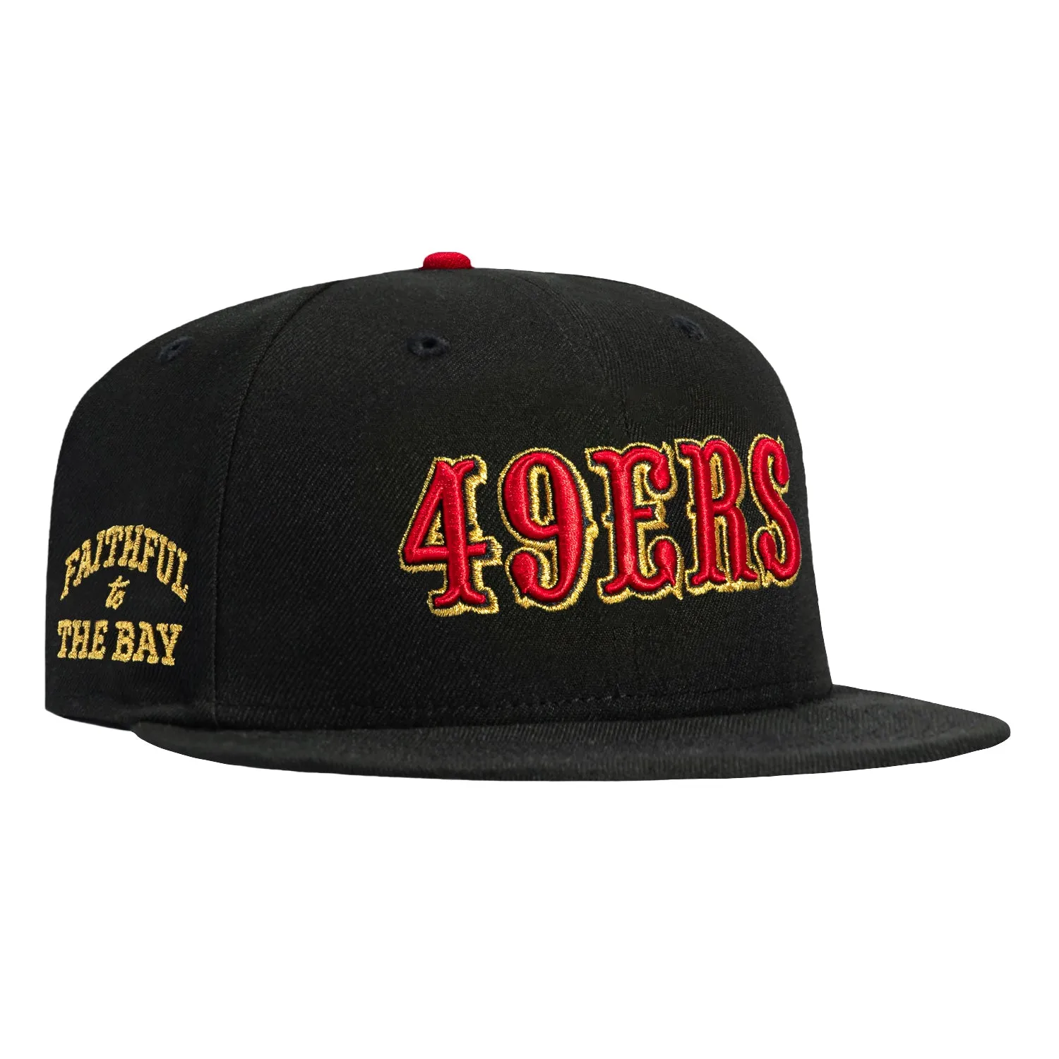 New Era 59Fifty Rivals San Francisco 49ers Faithful to The Bay Patch Hat - Black sold by Hat Club