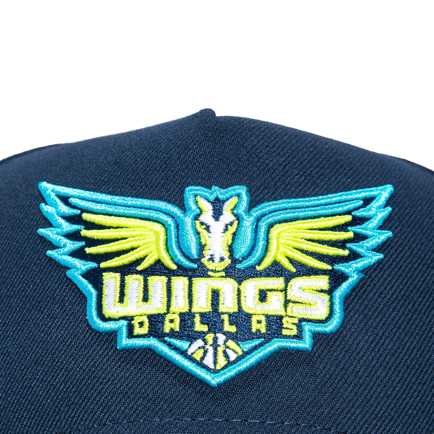 New Era 9Forty A-Frame Dallas Wings Paige Bueckers Circle Patch Snapback Hat - Navy, Black sold by Hat Club product image thumbnail 3