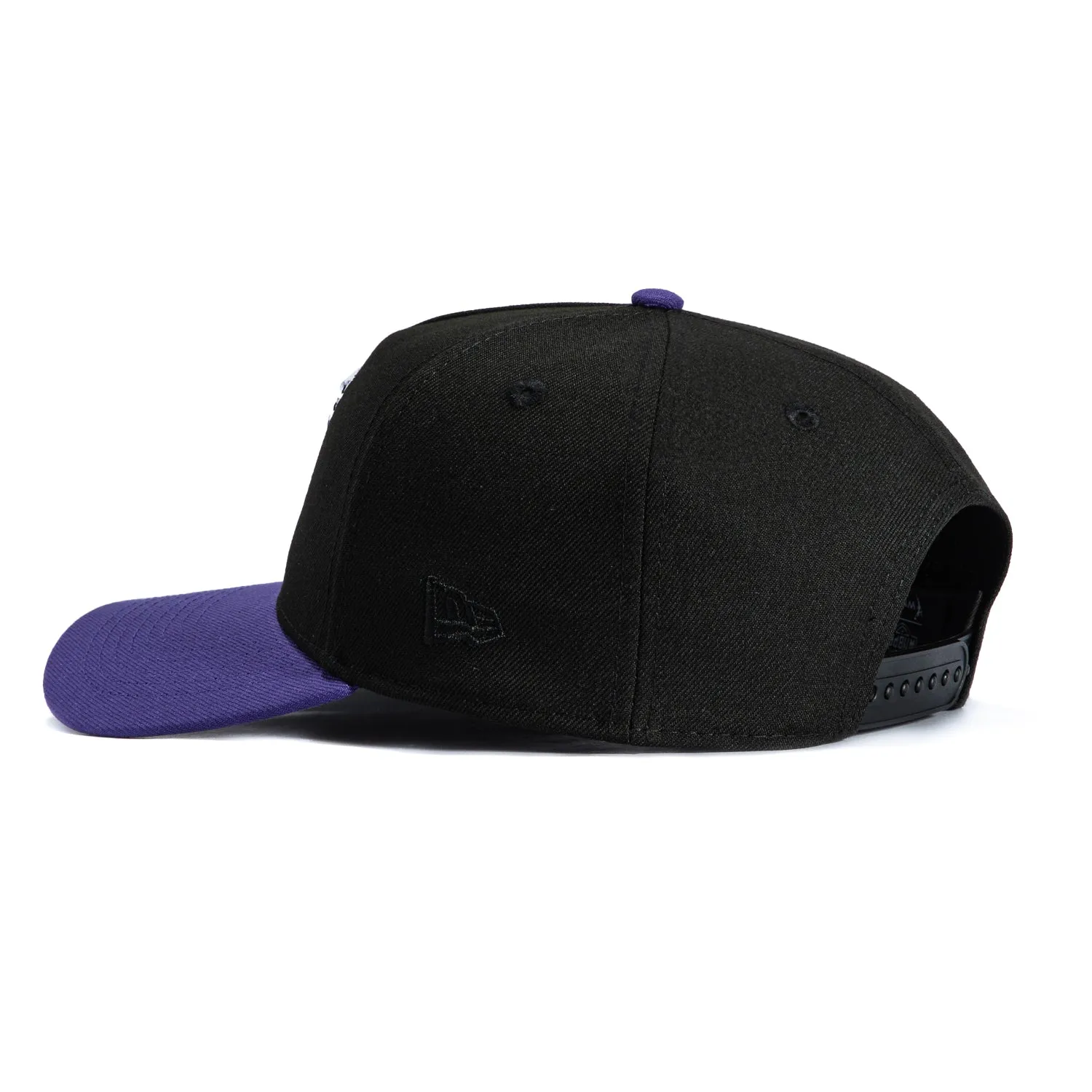 New Era 9Forty A-Frame Phoenix Mercury Kahleah Copper Circle Patch Snapback Hat - Black, Purple sold by Hat Club product image thumbnail 2