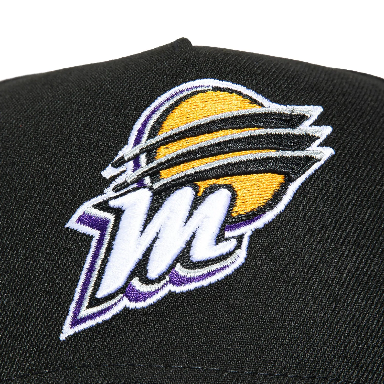 New Era 9Forty A-Frame Phoenix Mercury Kahleah Copper Circle Patch Snapback Hat - Black, Purple sold by Hat Club product image thumbnail 3