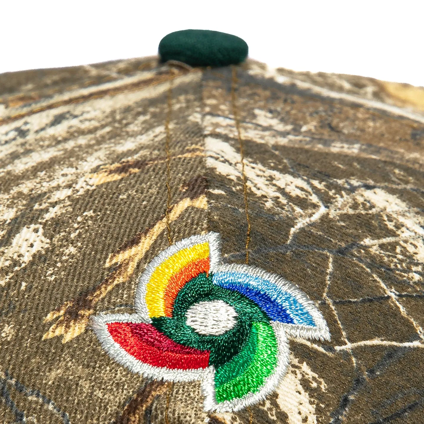 New Era 9Forty A-Frame Mexico World Baseball Classic Mexico Flag Patch Snapback Hat - Realtree, Green sold by Hat Club product image thumbnail 5