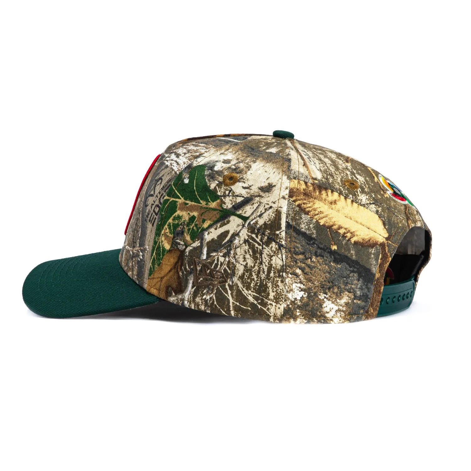 New Era 9Forty A-Frame Mexico World Baseball Classic Mexico Flag Patch Snapback Hat - Realtree, Green sold by Hat Club product image thumbnail 2