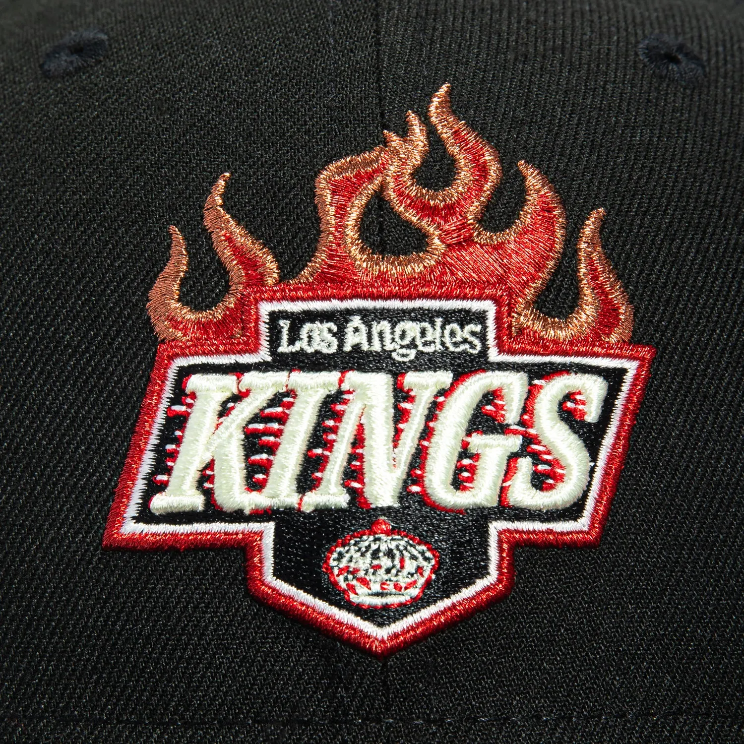 New Era 59Fifty Los Angeles Kings 2014 All Star Game Patch Fire Hat - Black sold by Hat Club product image thumbnail 4
