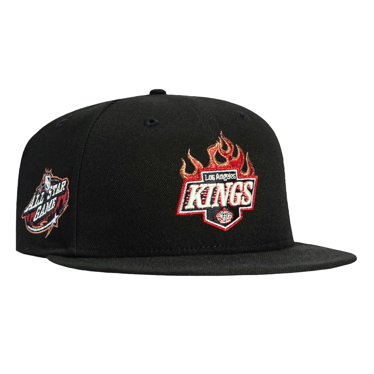 New Era 59Fifty Los Angeles Kings 2014 All Star Game Patch Fire Hat - Black sold by Hat Club
