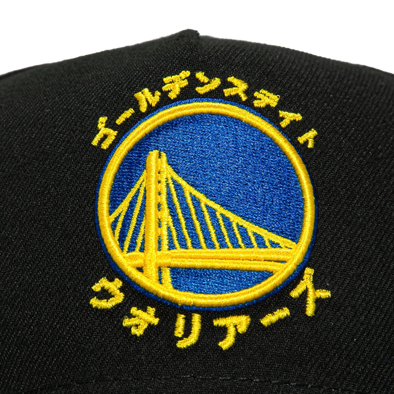 New Era 9Forty A-Frame Golden State Warriors Katakana Snapback Hat - Black sold by Hat Club product image thumbnail 3