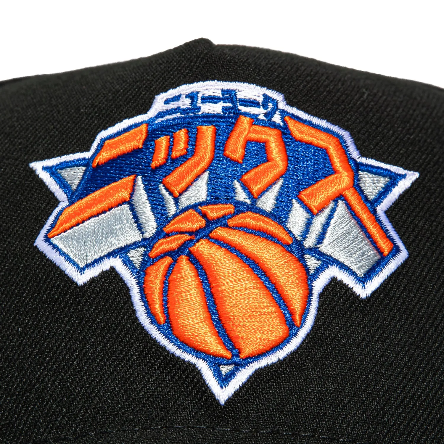 New Era 9Forty A-Frame New York Knicks Katakana Snapback Hat - Black sold by Hat Club product image thumbnail 3