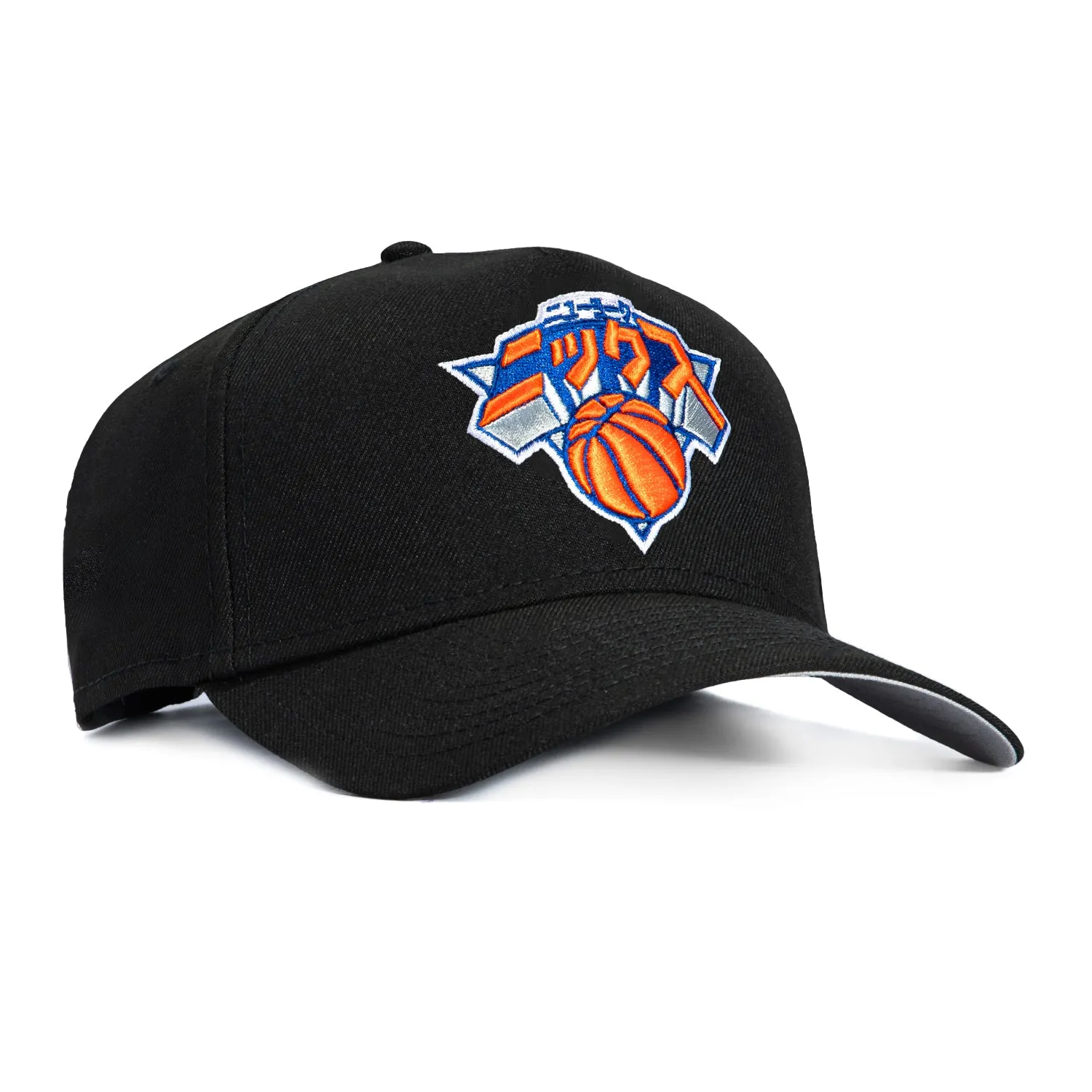 New Era 9Forty A-Frame New York Knicks Katakana Snapback Hat - Black sold by Hat Club