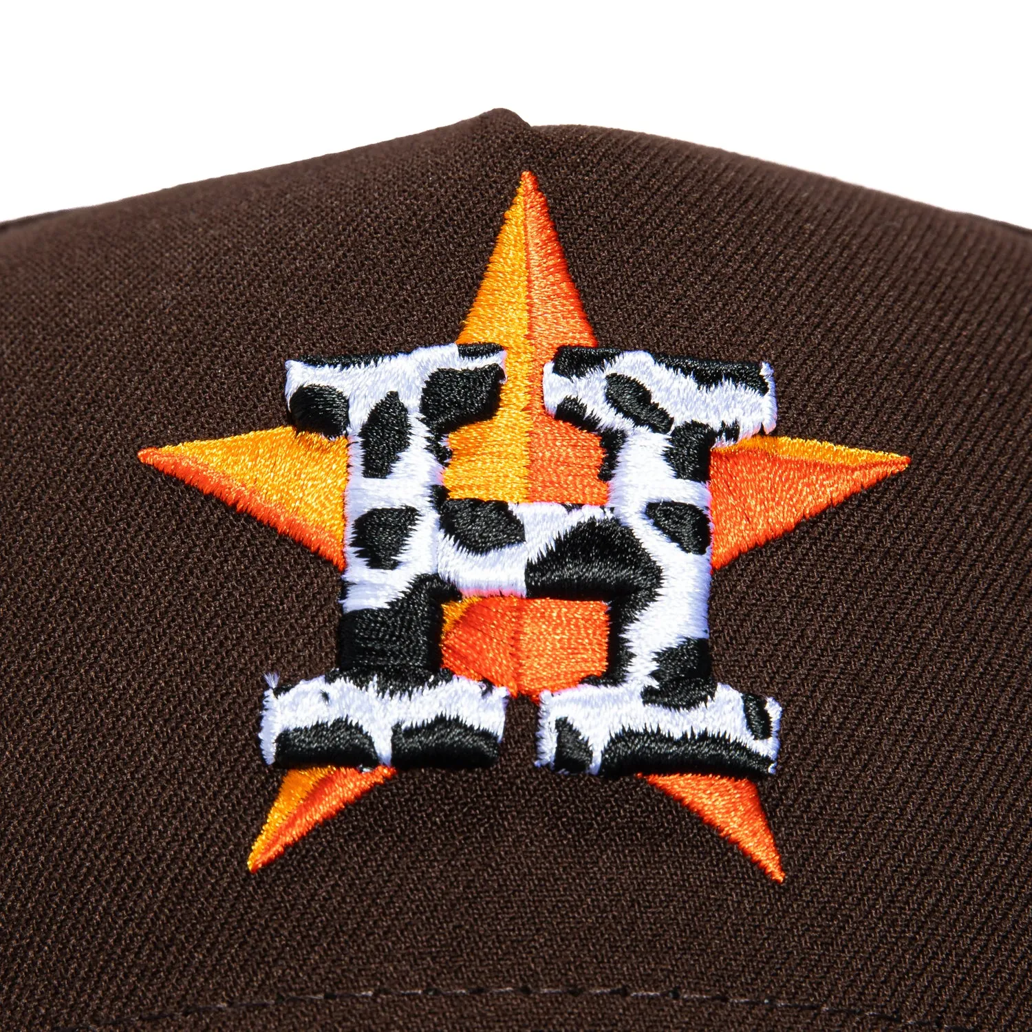 New Era 9Forty A-Frame Houston Astros Cow Snapback Hat - Brown, Black sold by Hat Club product image thumbnail 3