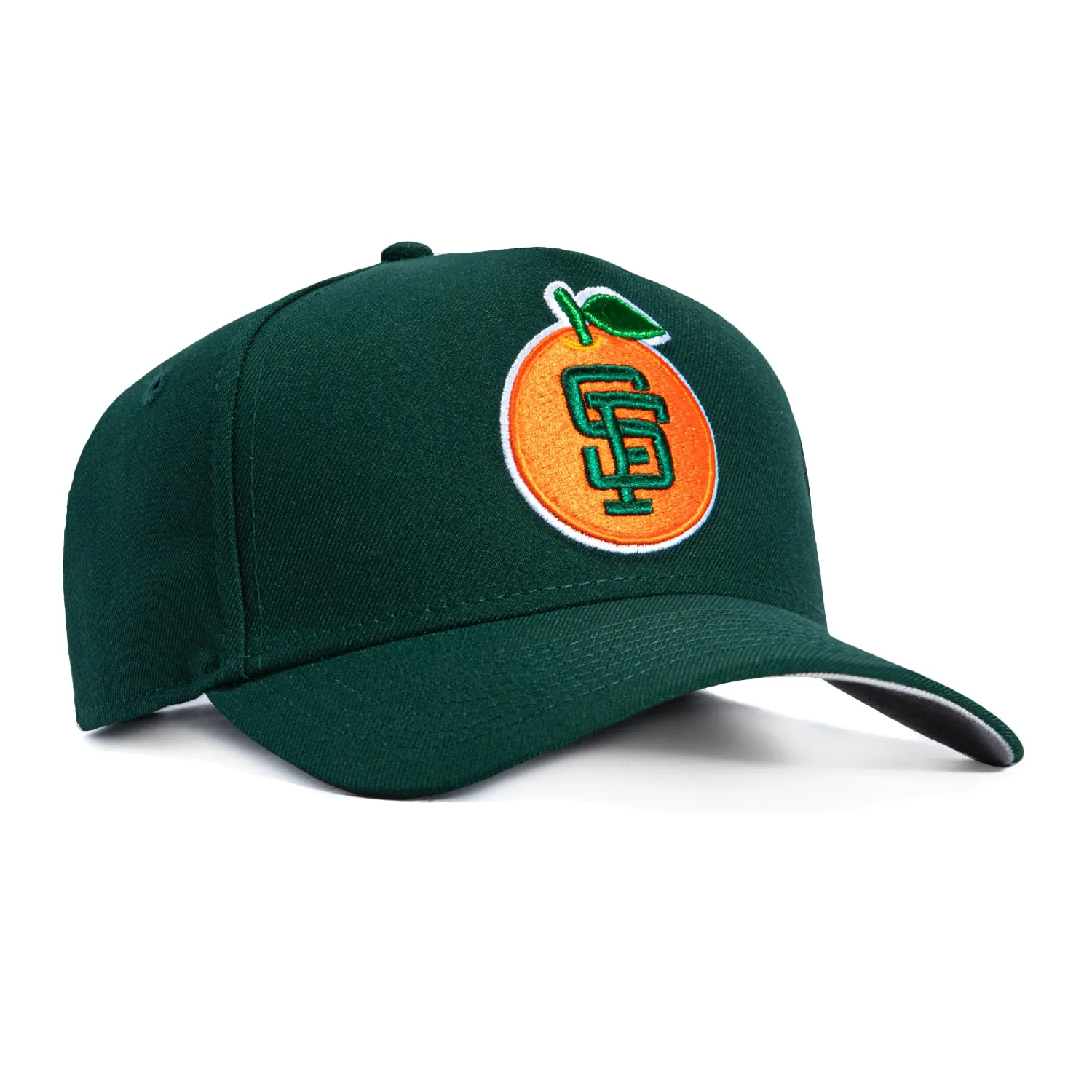 New Era 9Forty A-Frame San Francisco Giants Orange Snapback Hat - Green sold by Hat Club