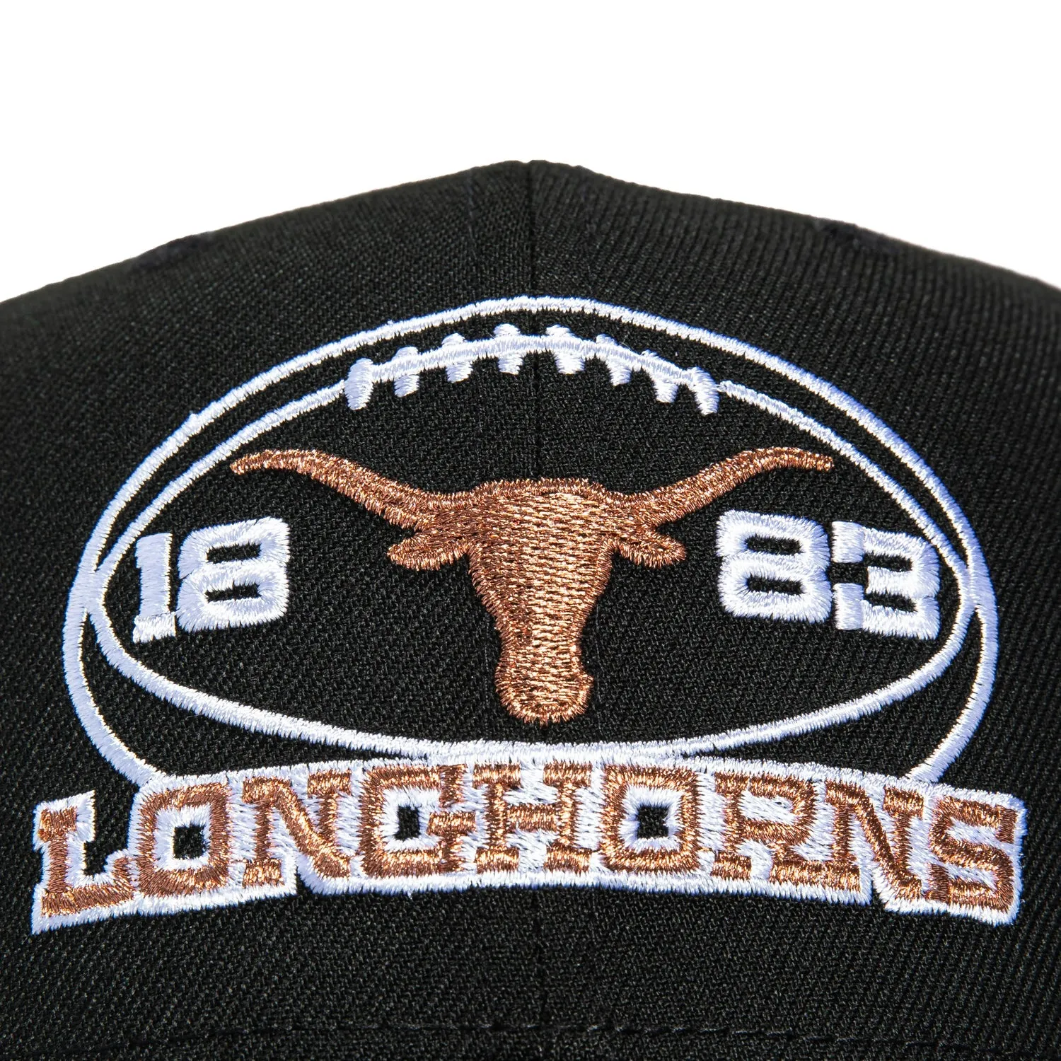 New Era 9Seventy Texas Longhorns 2005 National Champions Patch 1883 Football Stretch-Snapback Hat - Black sold by Hat Club product image thumbnail 3