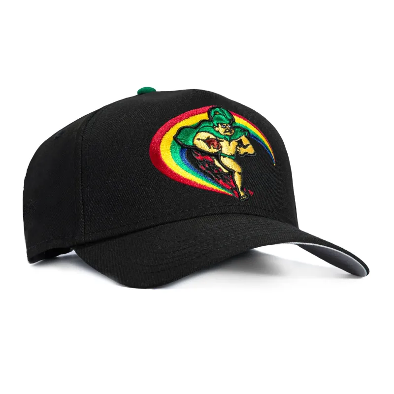 New Era 9Seventy Hawaii Warriors Warrior Stretch-Snapback Hat - Black made by New Era